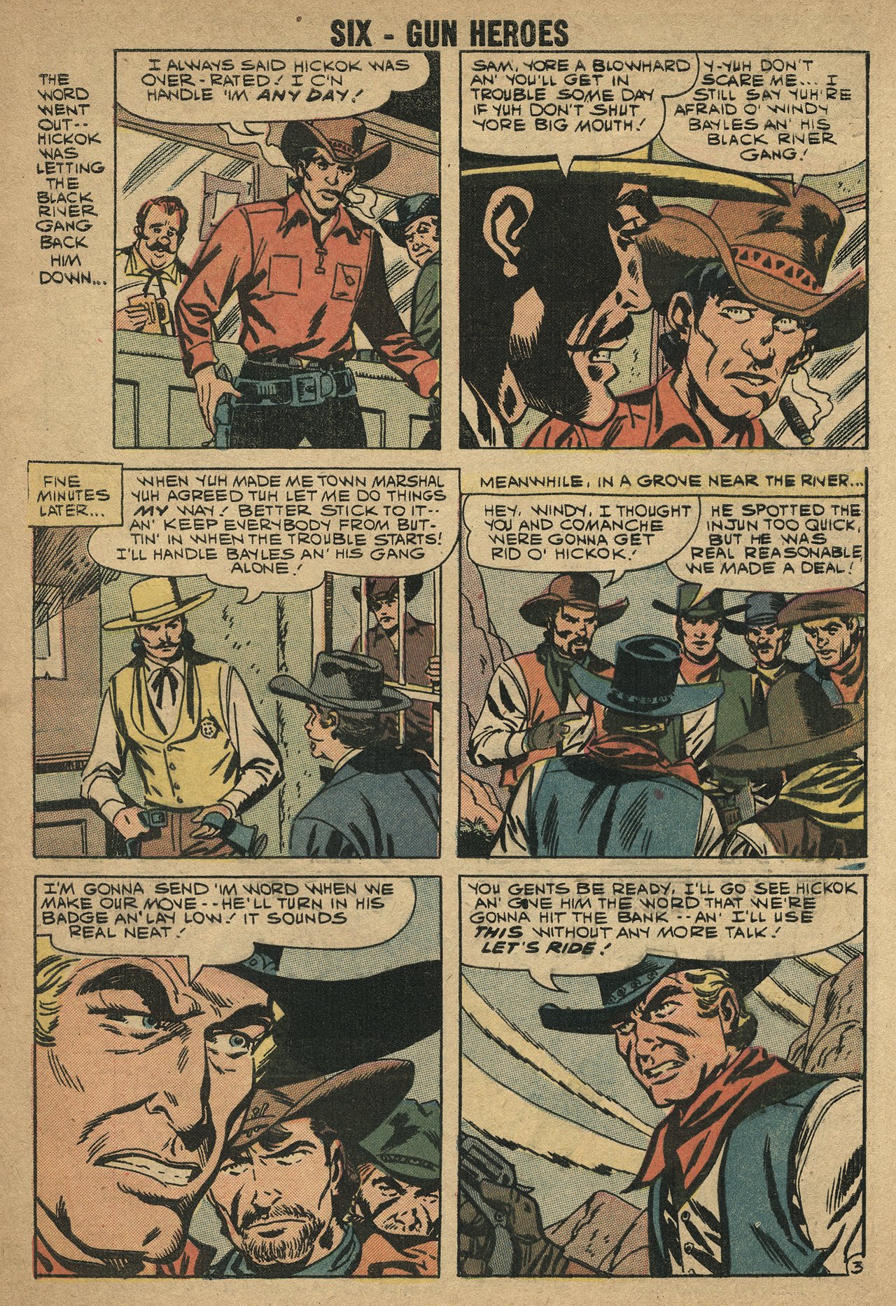 Read online Six-Gun Heroes comic -  Issue #50 - 5