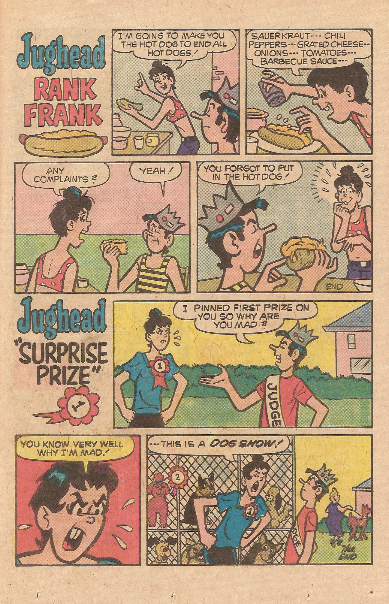 Read online Jughead's Jokes comic -  Issue #58 - 23