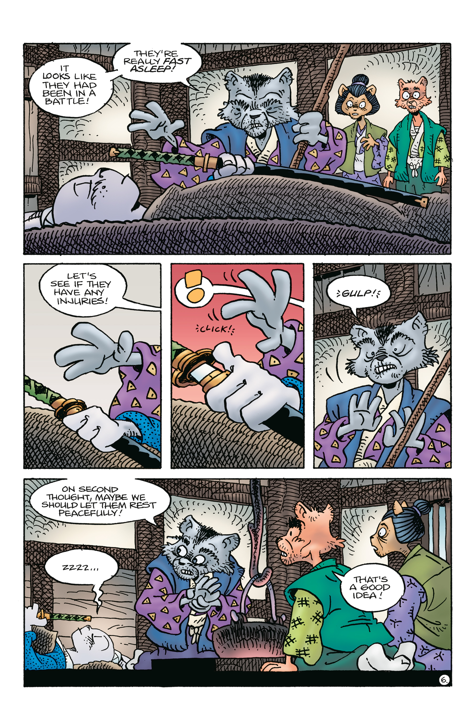 Read online Usagi Yojimbo: Ice and Snow comic -  Issue #5 - 8