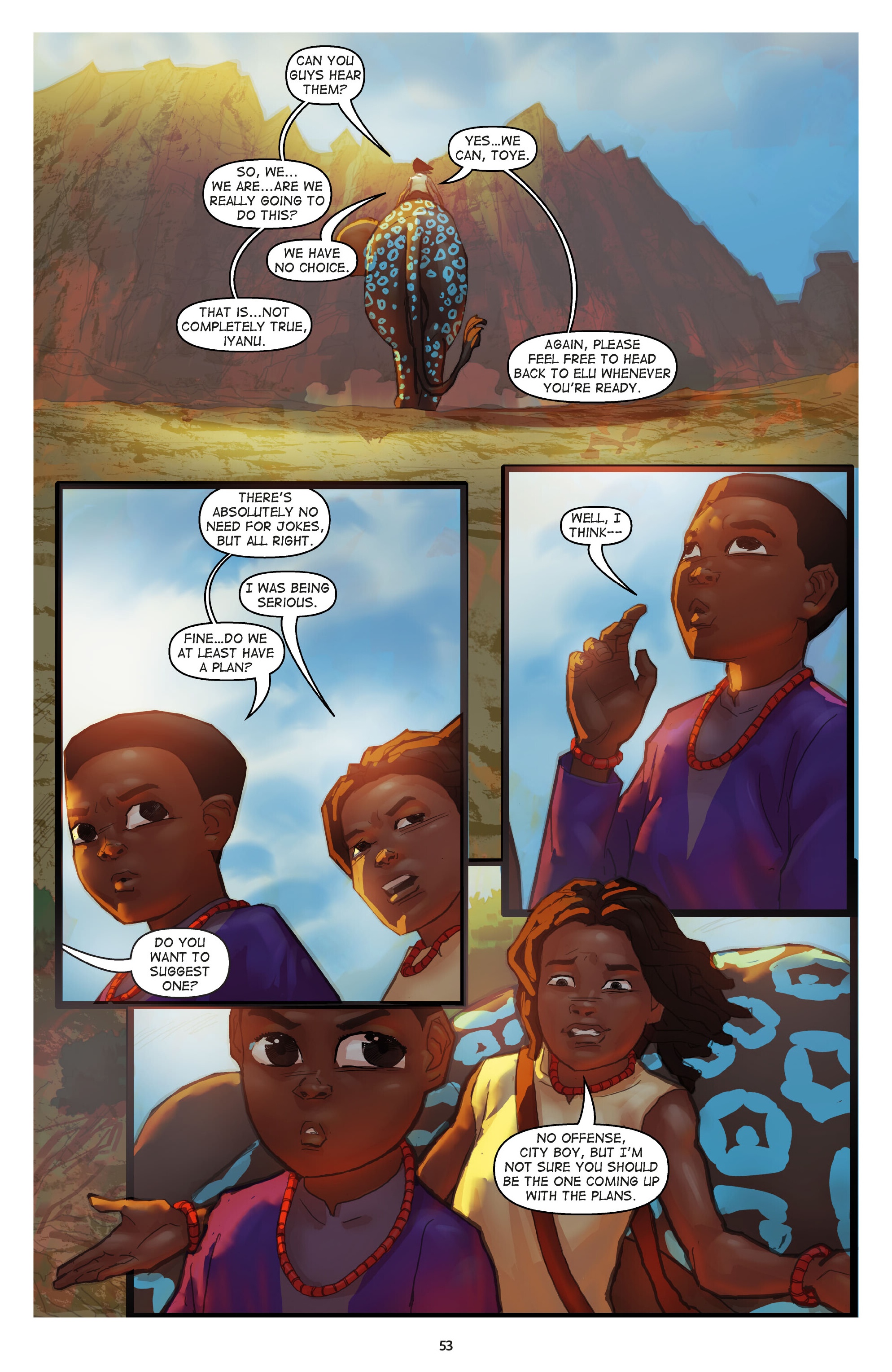 Read online Iyanu: Child of Wonder comic -  Issue # TPB 3 - 52