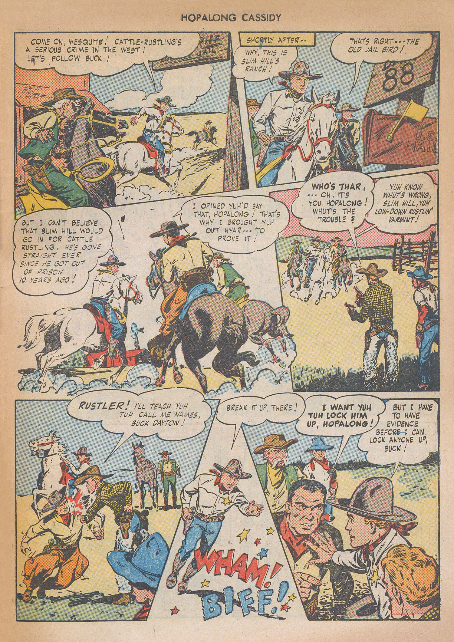 Read online Hopalong Cassidy comic -  Issue #4 - 43