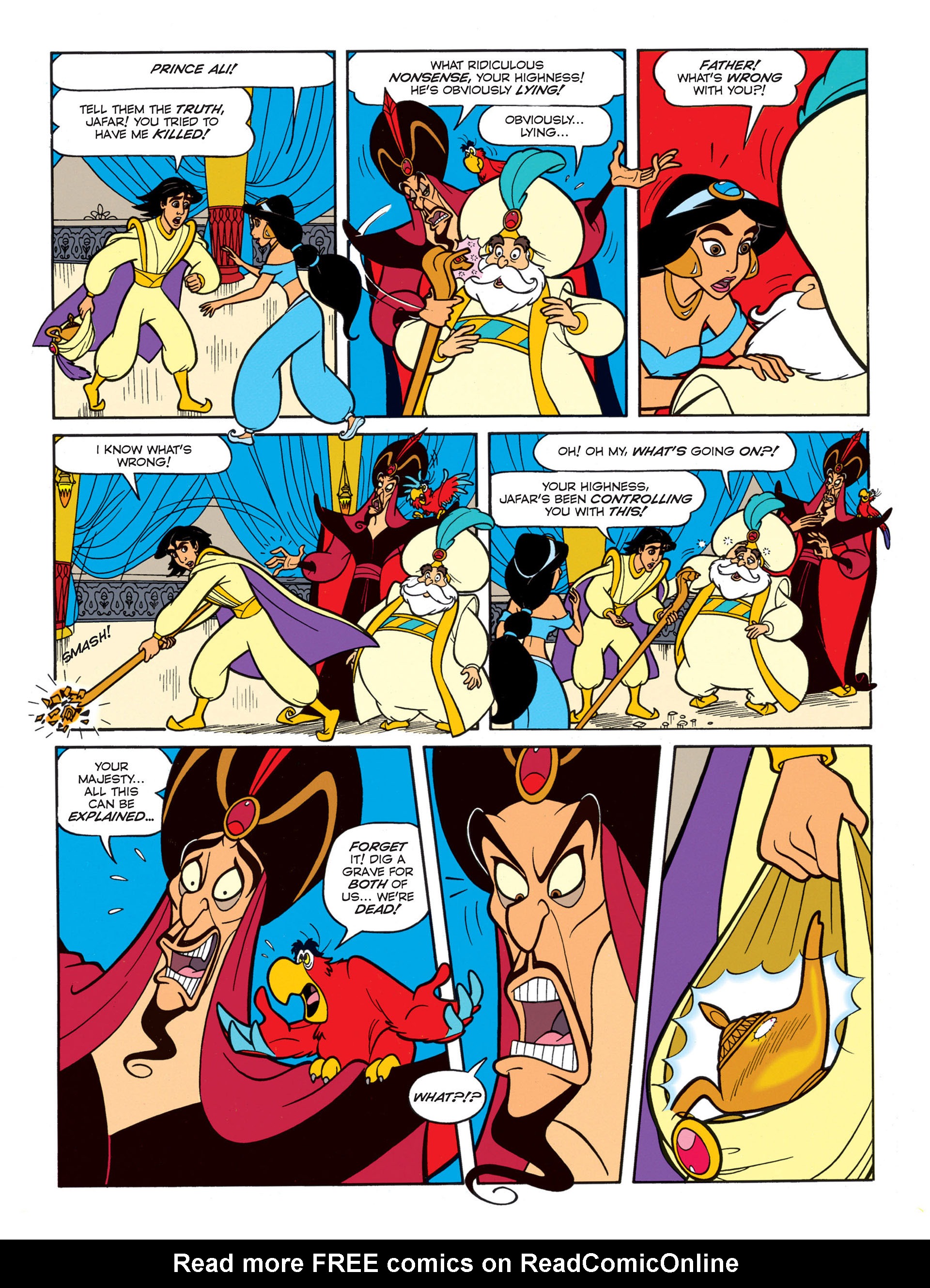 Read online Disney's Aladdin - The Official Movie Adaptation comic -  Issue # Full - 35