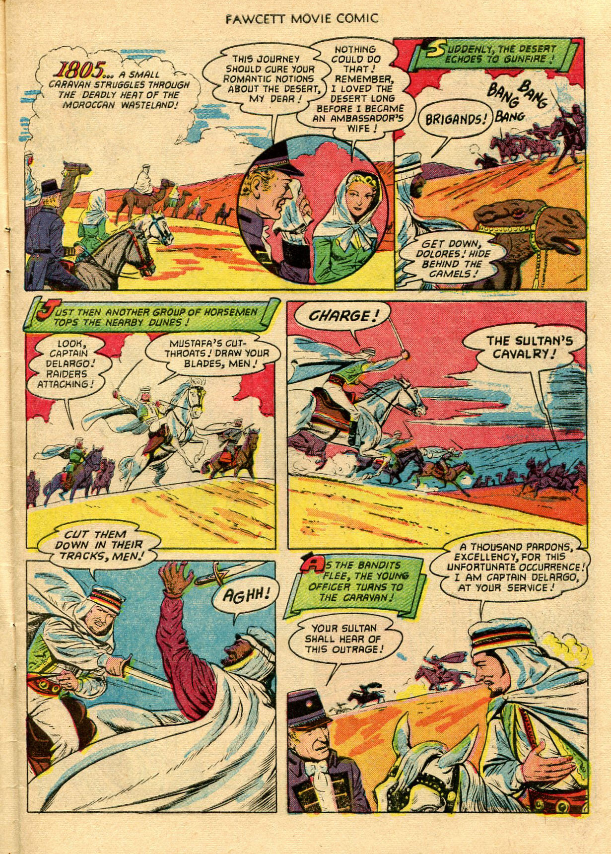 Read online Fawcett Movie Comic comic -  Issue #18 - 5