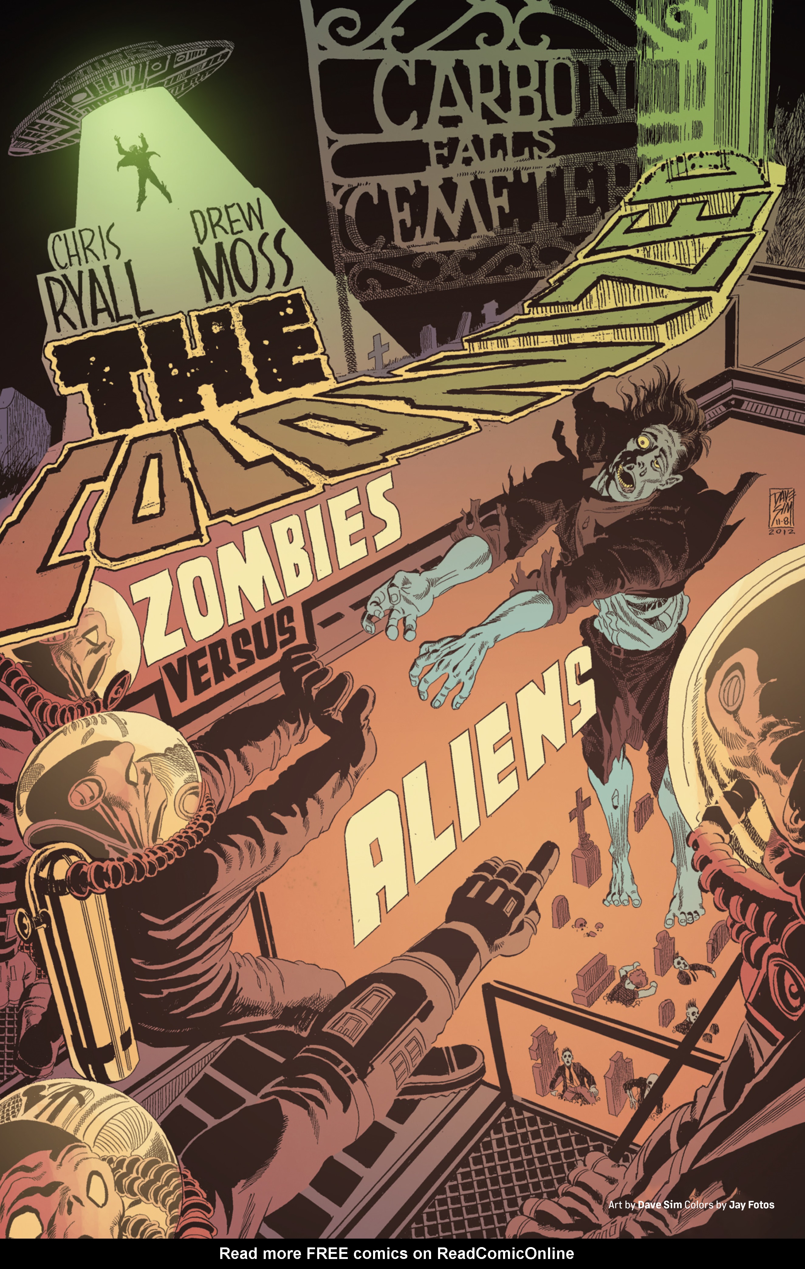 Read online The Colonized: Zombies vs. Aliens comic -  Issue # TPB - 96