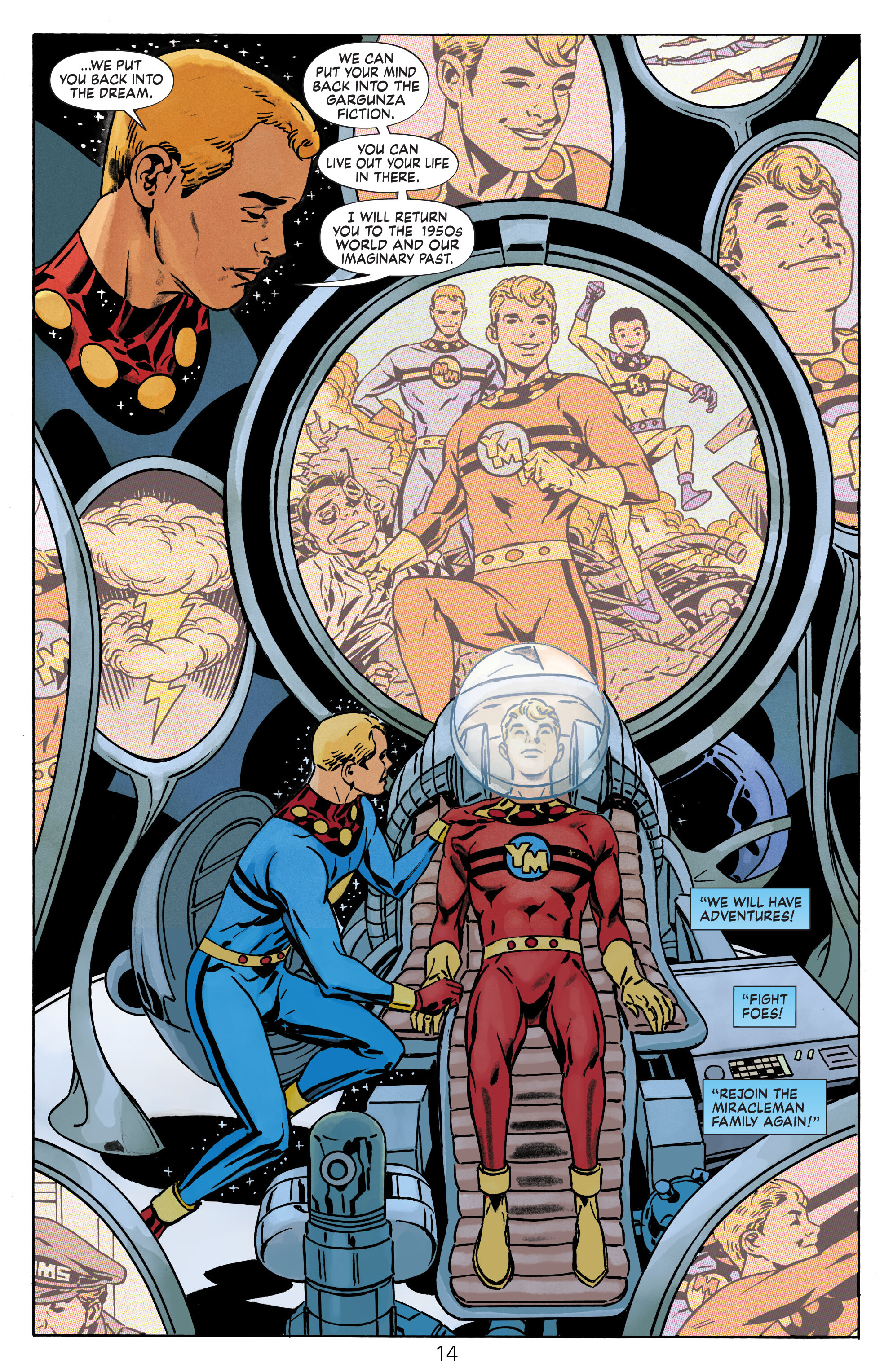 Read online Miracleman: The Silver Age comic -  Issue #7 - 12