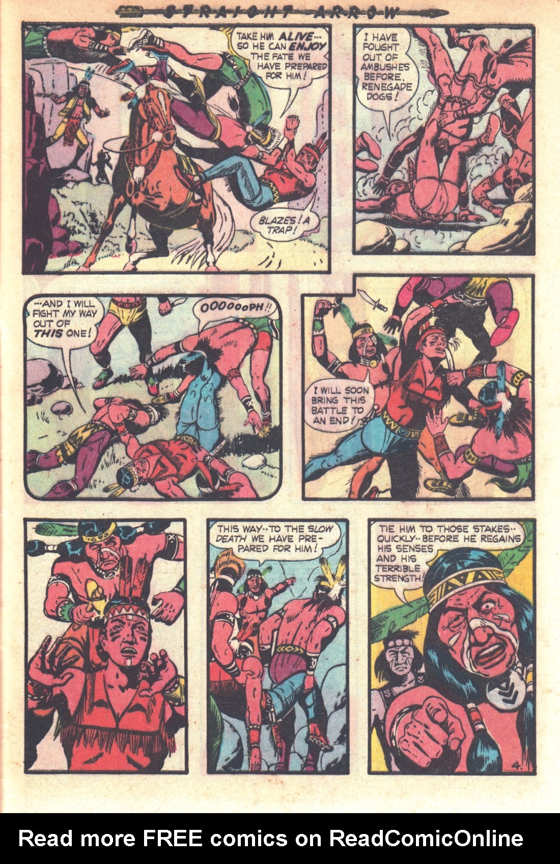 Read online Straight Arrow comic -  Issue #17 - 29