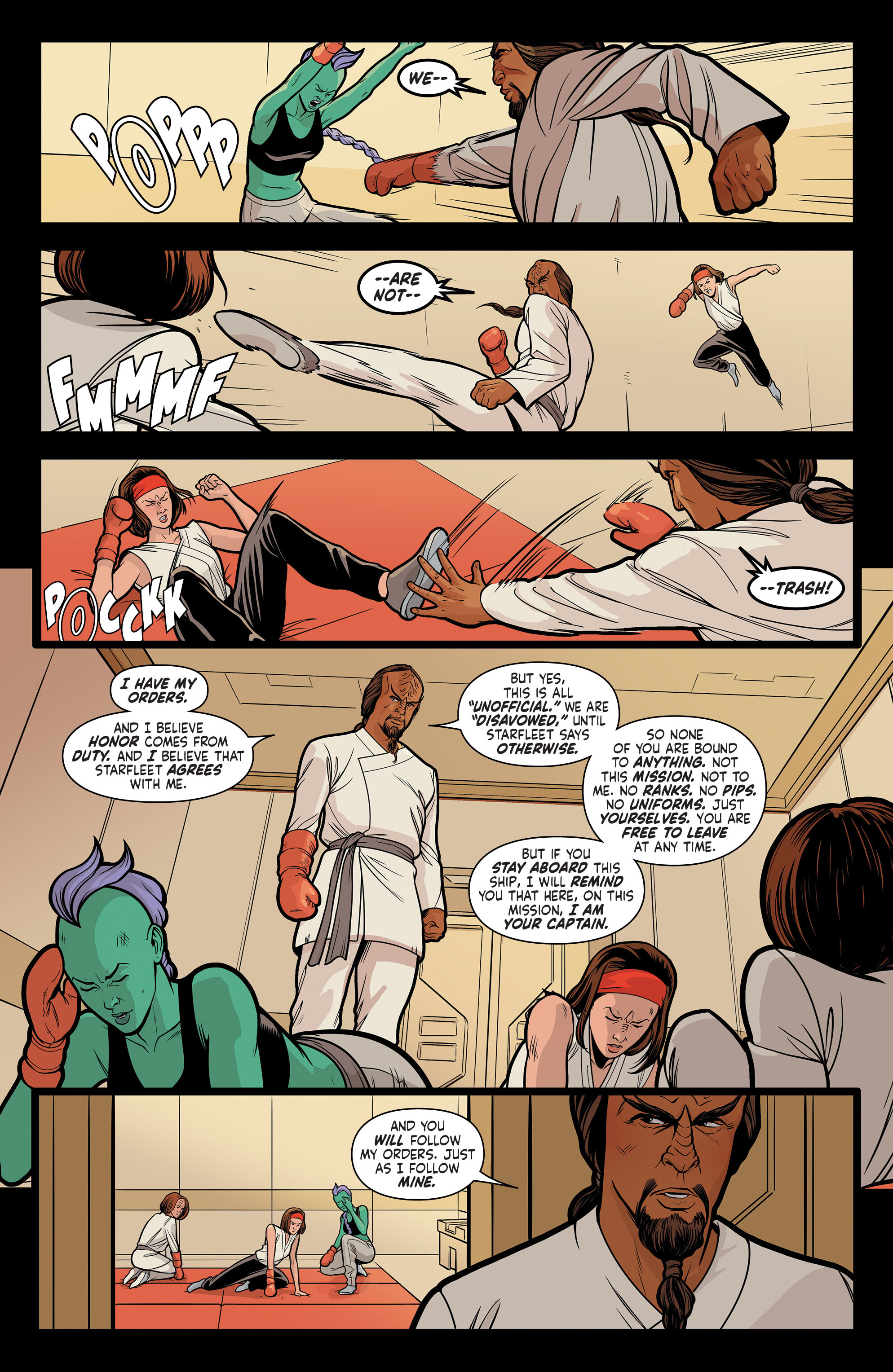 Read online Star Trek: Defiant comic -  Issue #11 - 13