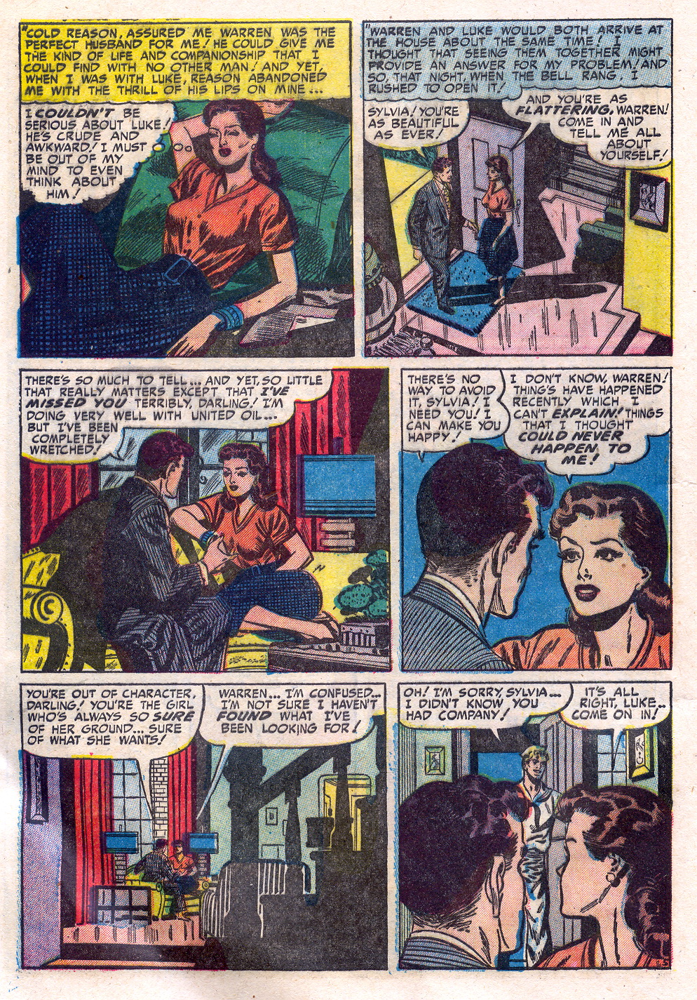 Read online Young Love (1949) comic -  Issue #28 - 18