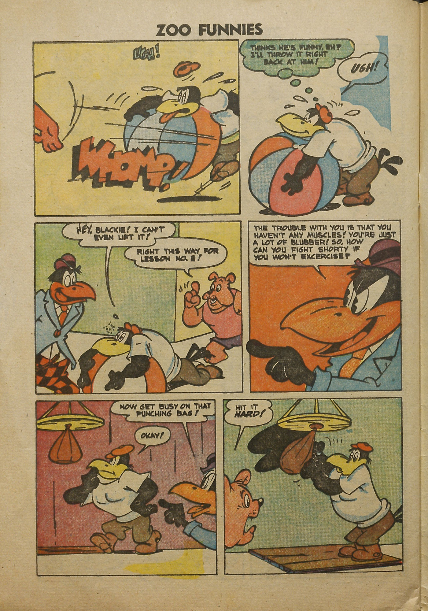 Read online Zoo Funnies comic -  Issue #4 - 31