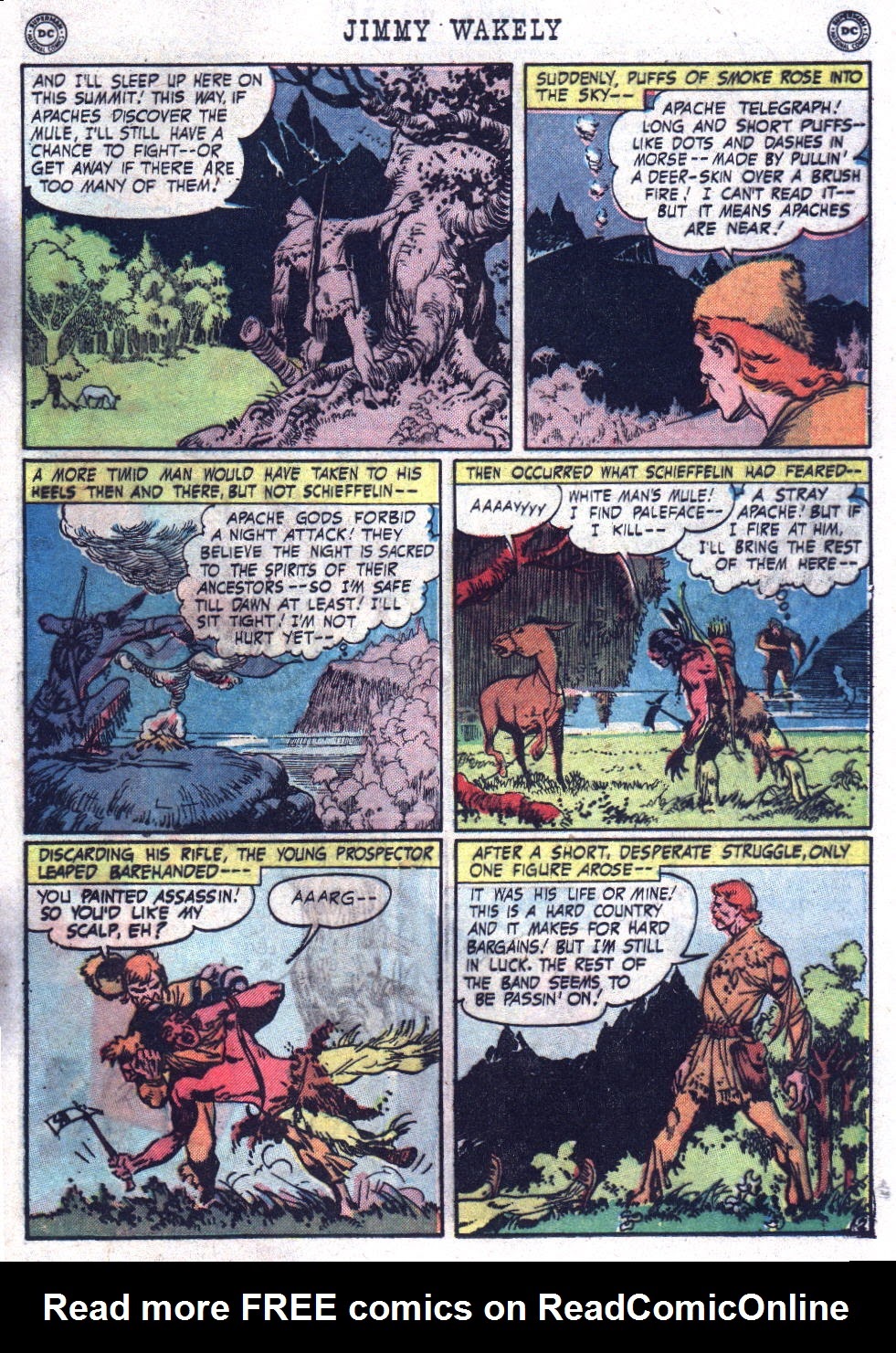Read online Jimmy Wakely comic -  Issue #6 - 37
