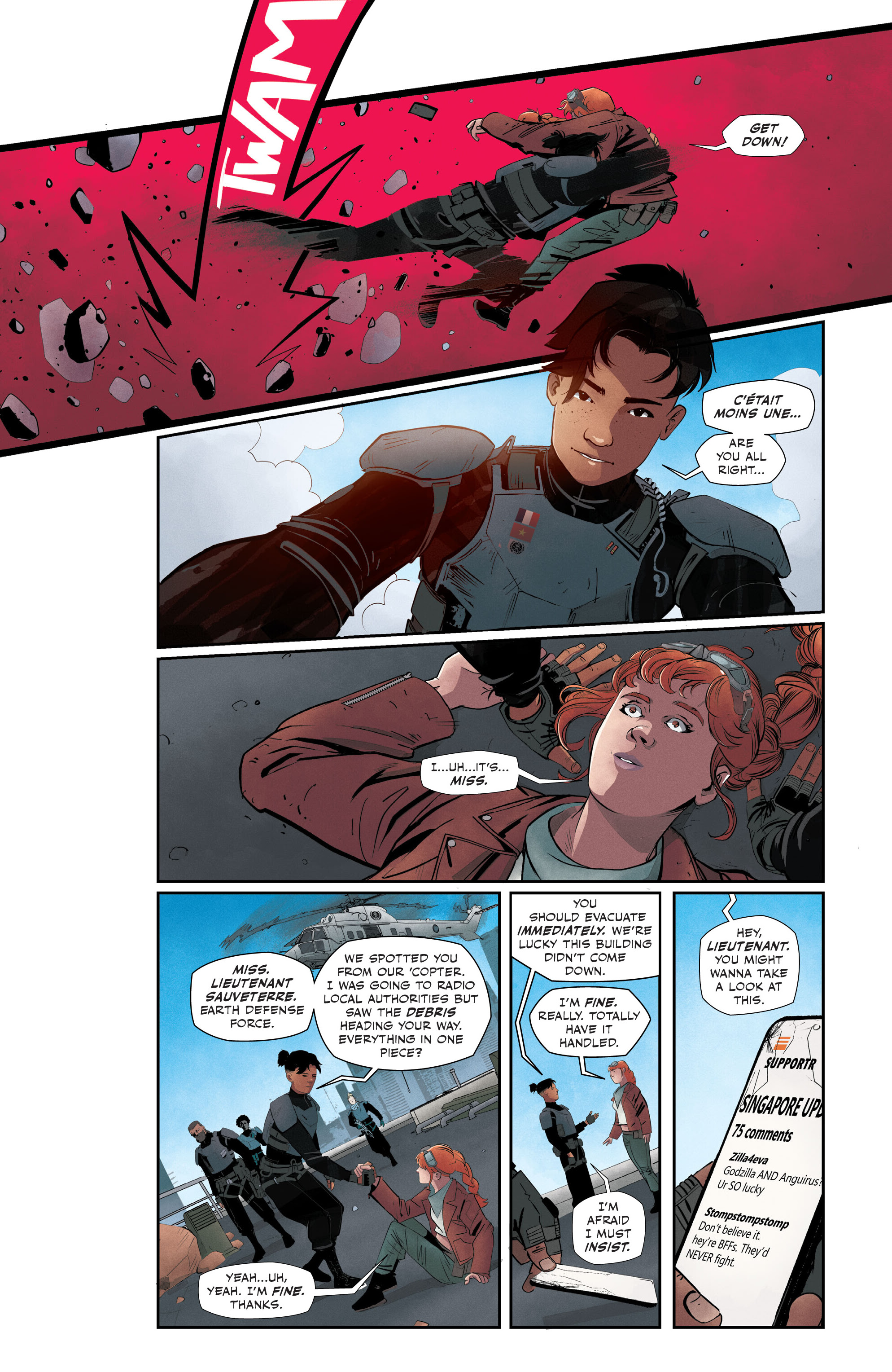 Read online Godzilla: Valentines Day Special comic -  Issue # Full - 9