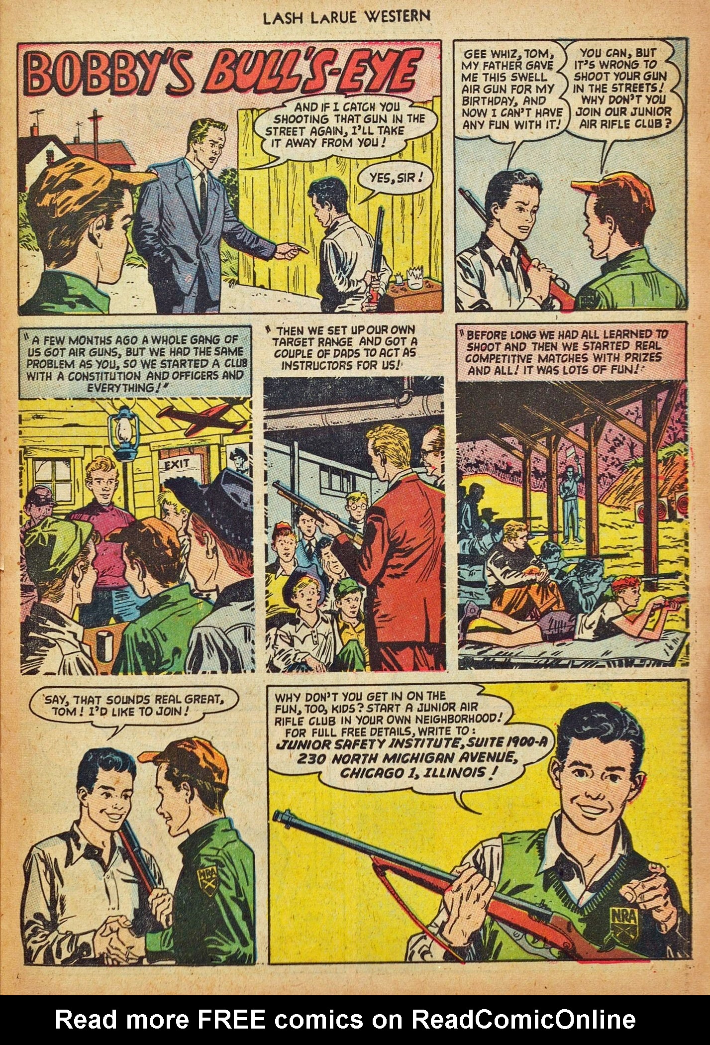 Read online Lash Larue Western (1949) comic -  Issue #44 - 23