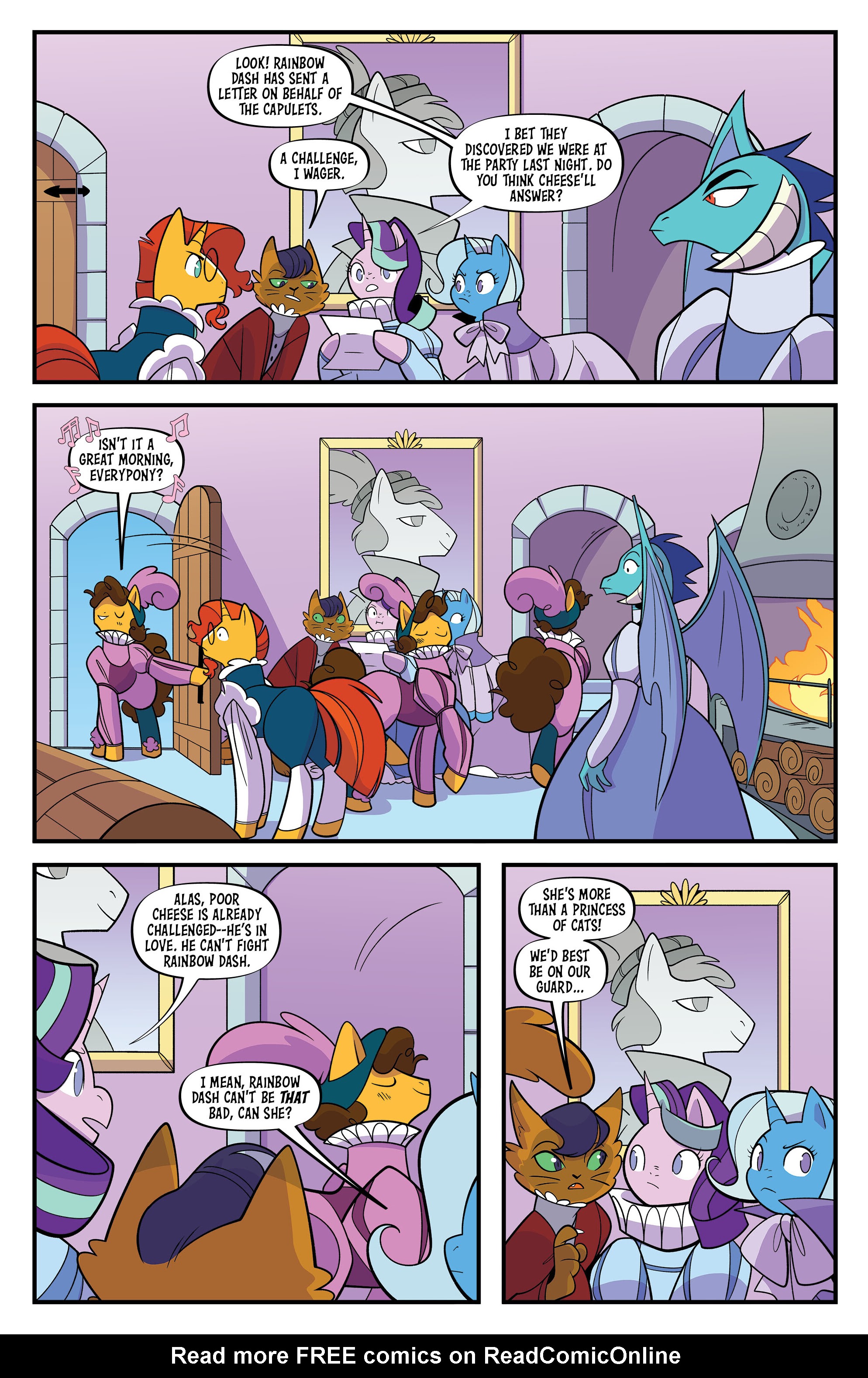 Read online My Little Pony: Valentine's Day Special, Romeo & Juliet comic -  Issue # Full - 13