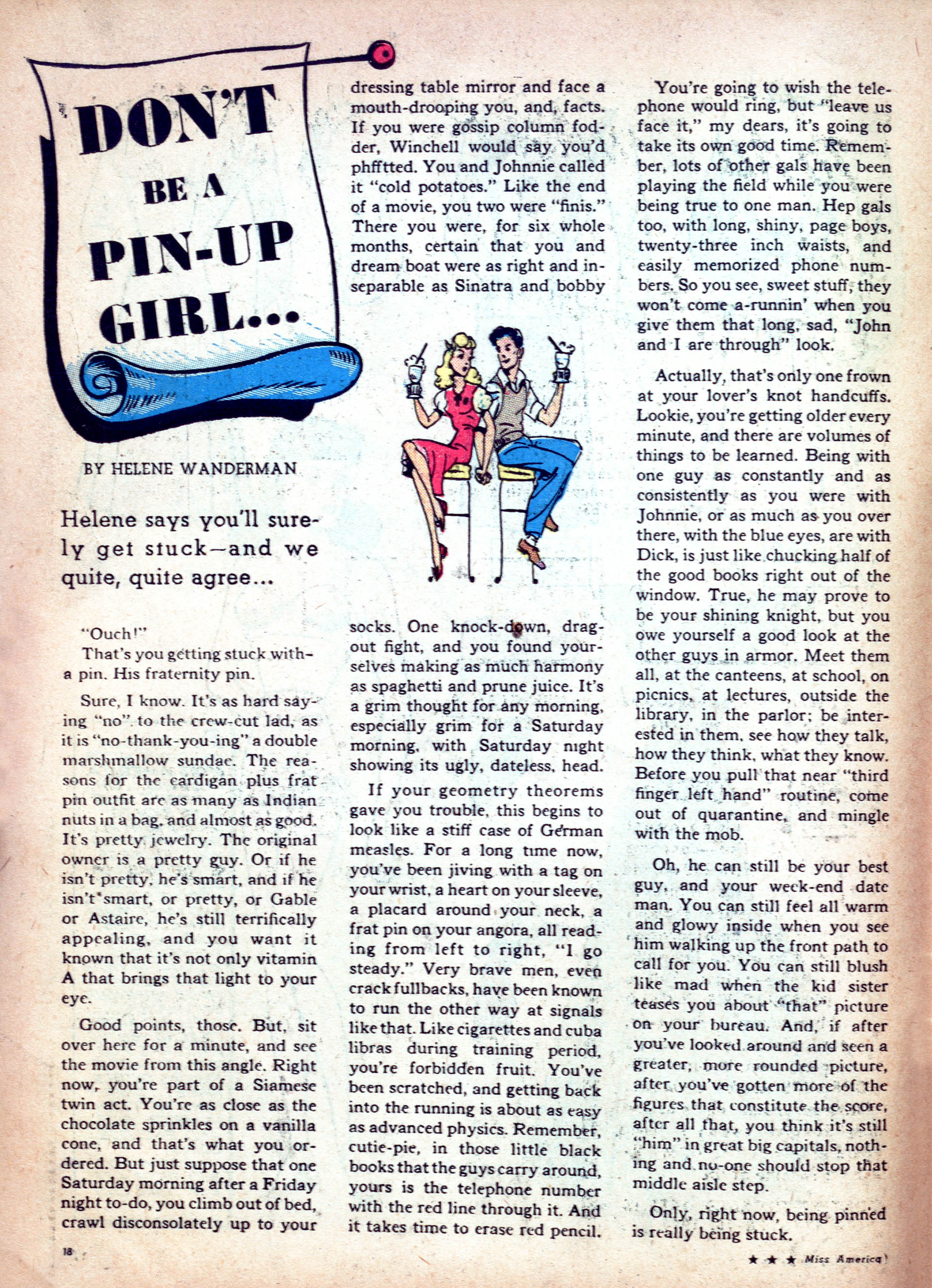 Read online Miss America Magazine comic -  Issue #2 - 18