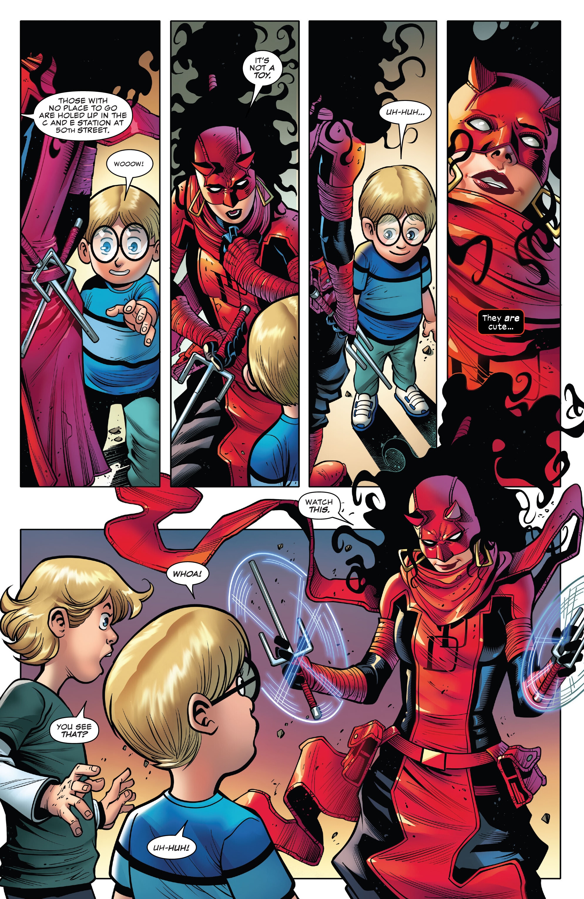 Read online Daredevil: Gang War comic -  Issue #3 - 17