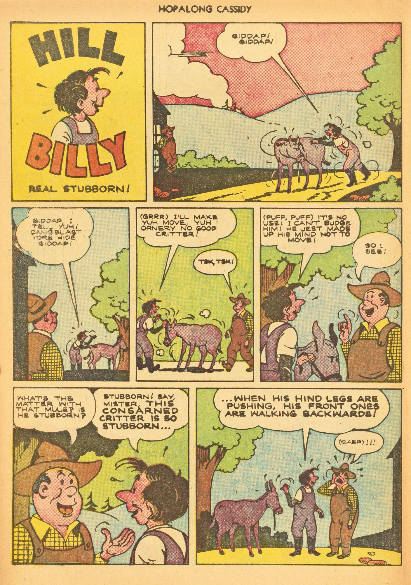 Read online Hopalong Cassidy comic -  Issue #54 - 34