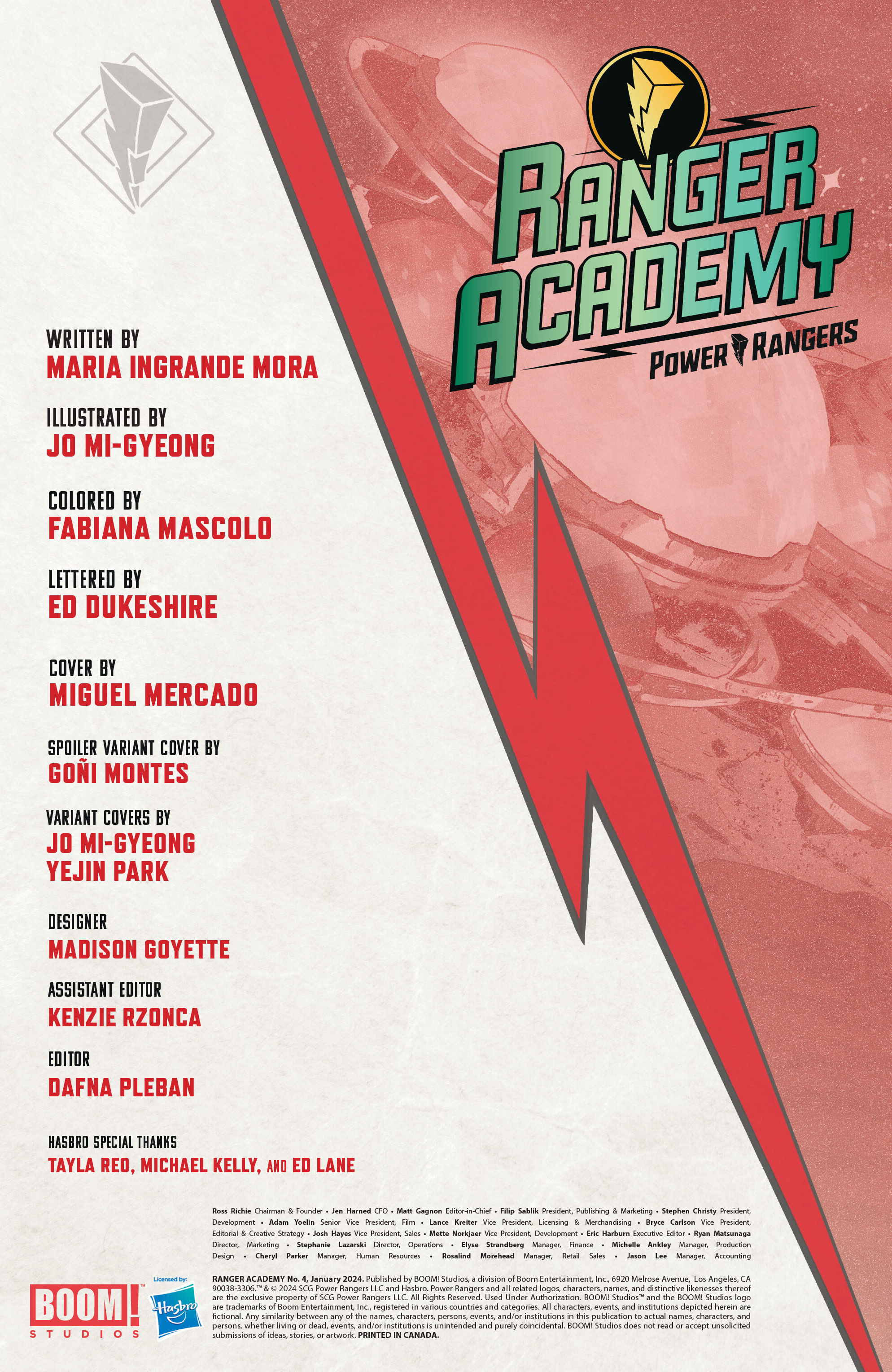 Read online Ranger Academy comic -  Issue #4 - 2