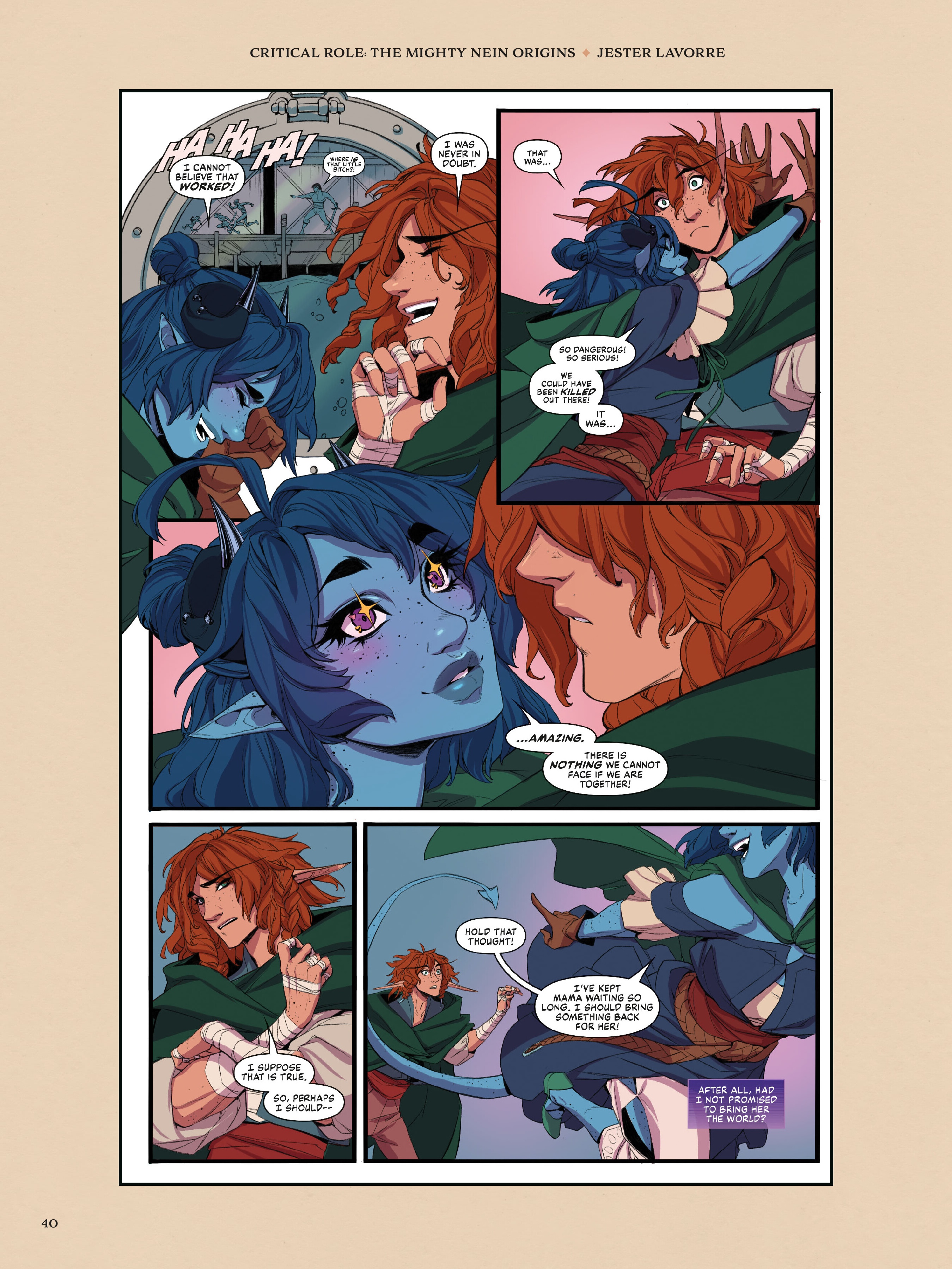 Read online Critical Role: The Mighty Nein Origins Library Edition comic -  Issue # TPB (Part 1) - 42