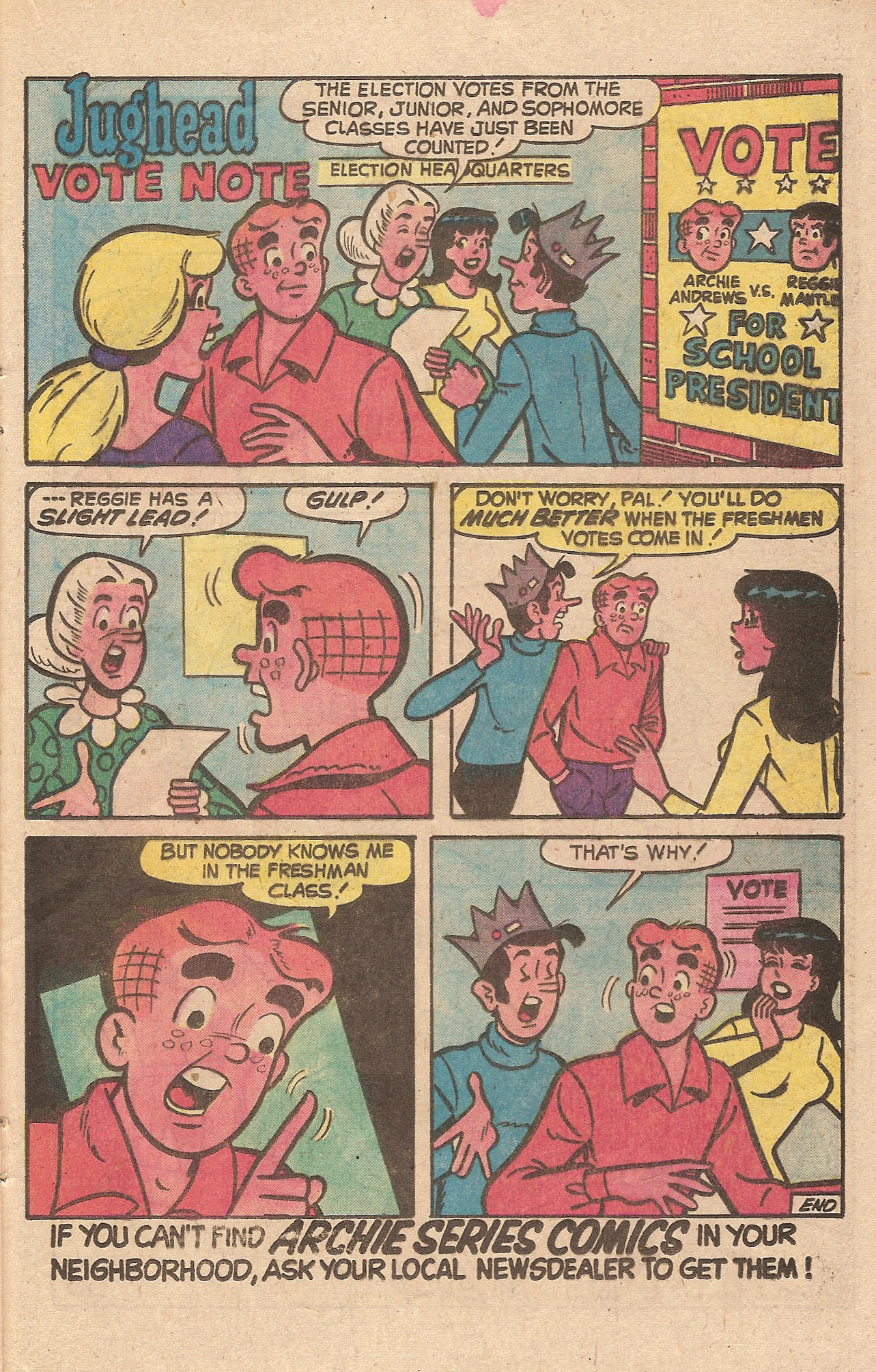 Read online Jughead's Jokes comic -  Issue #63 - 21