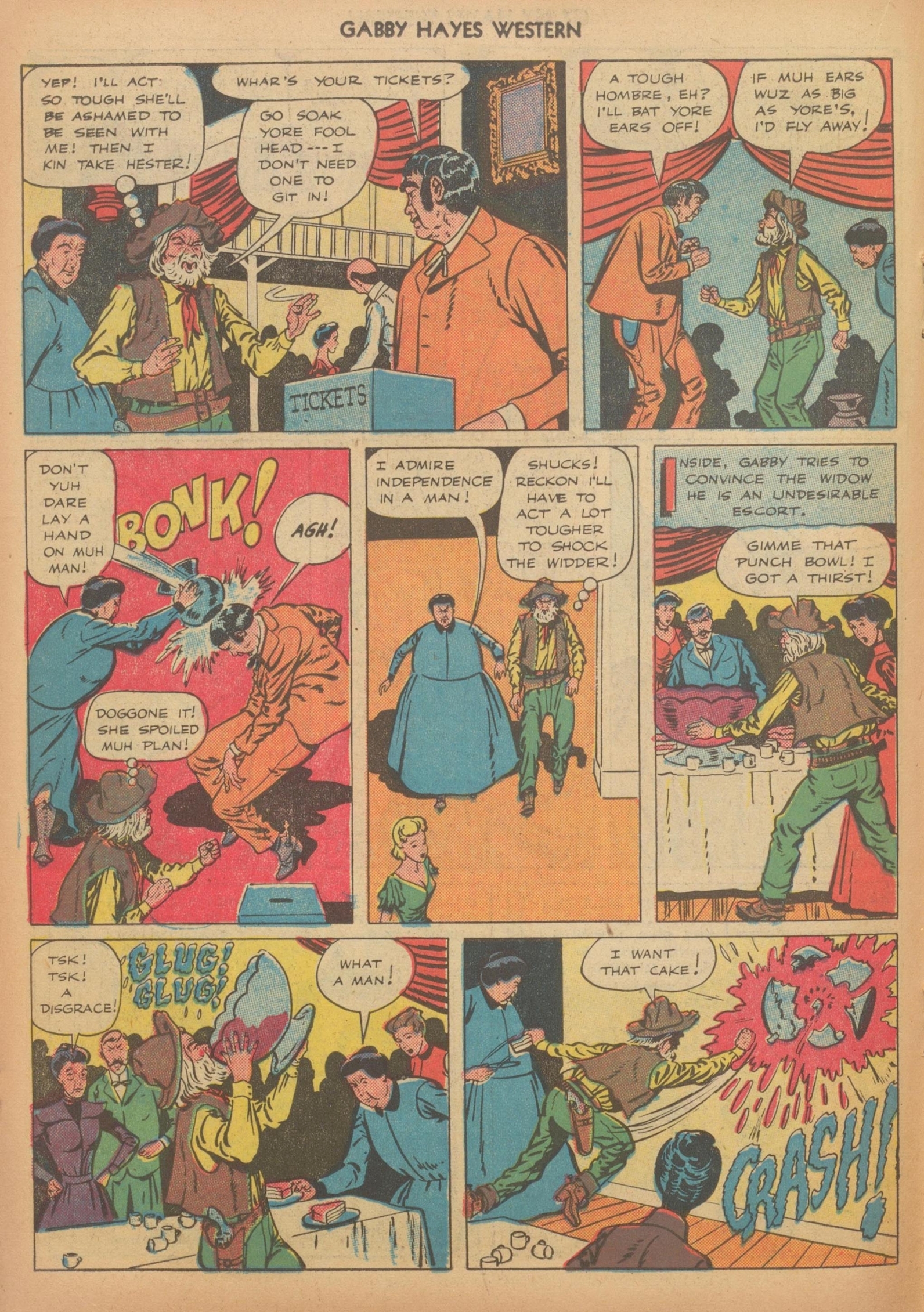 Read online Gabby Hayes Western comic -  Issue #6 - 18