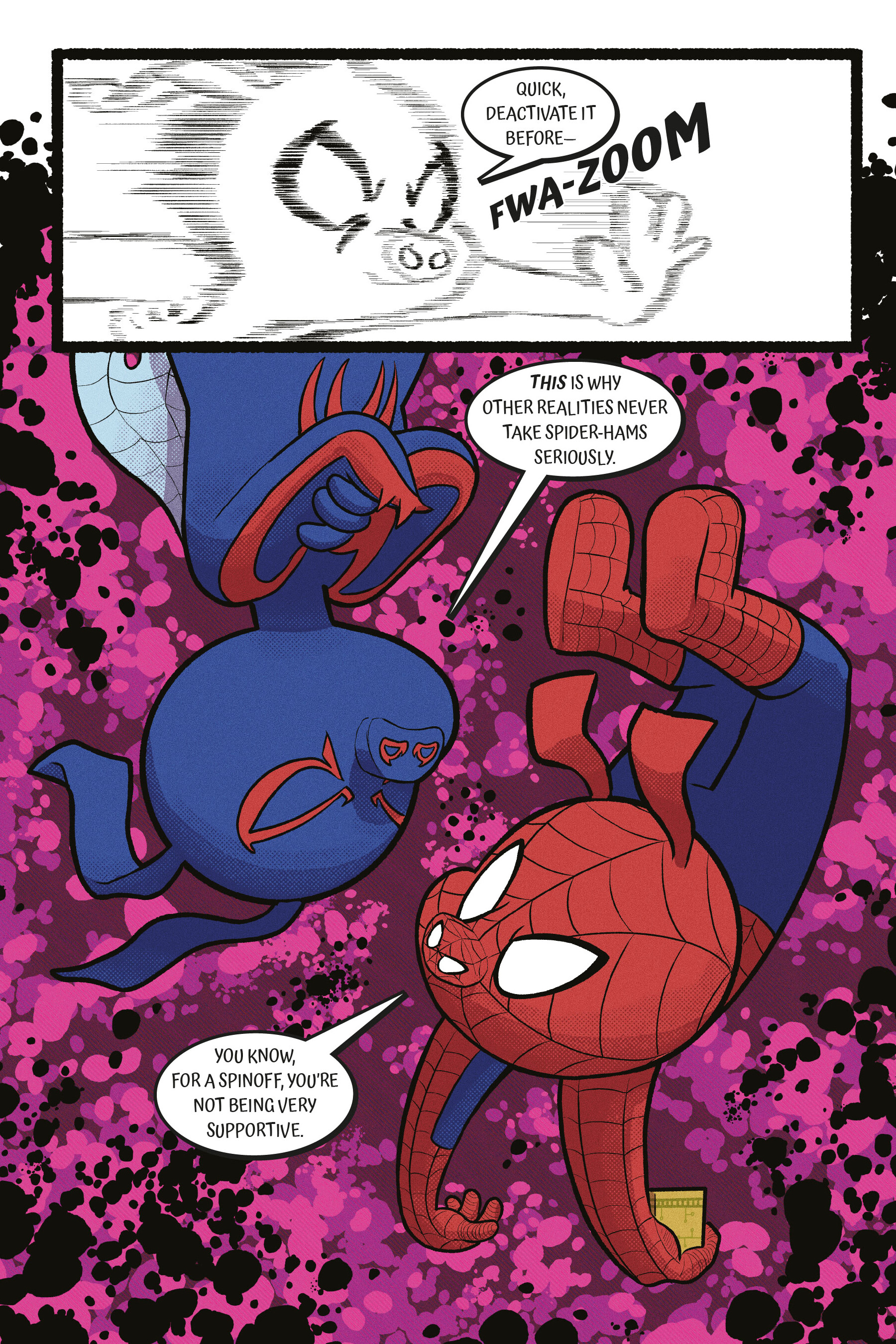 Read online Spider-Ham: A Pig in Time comic -  Issue # TPB - 25