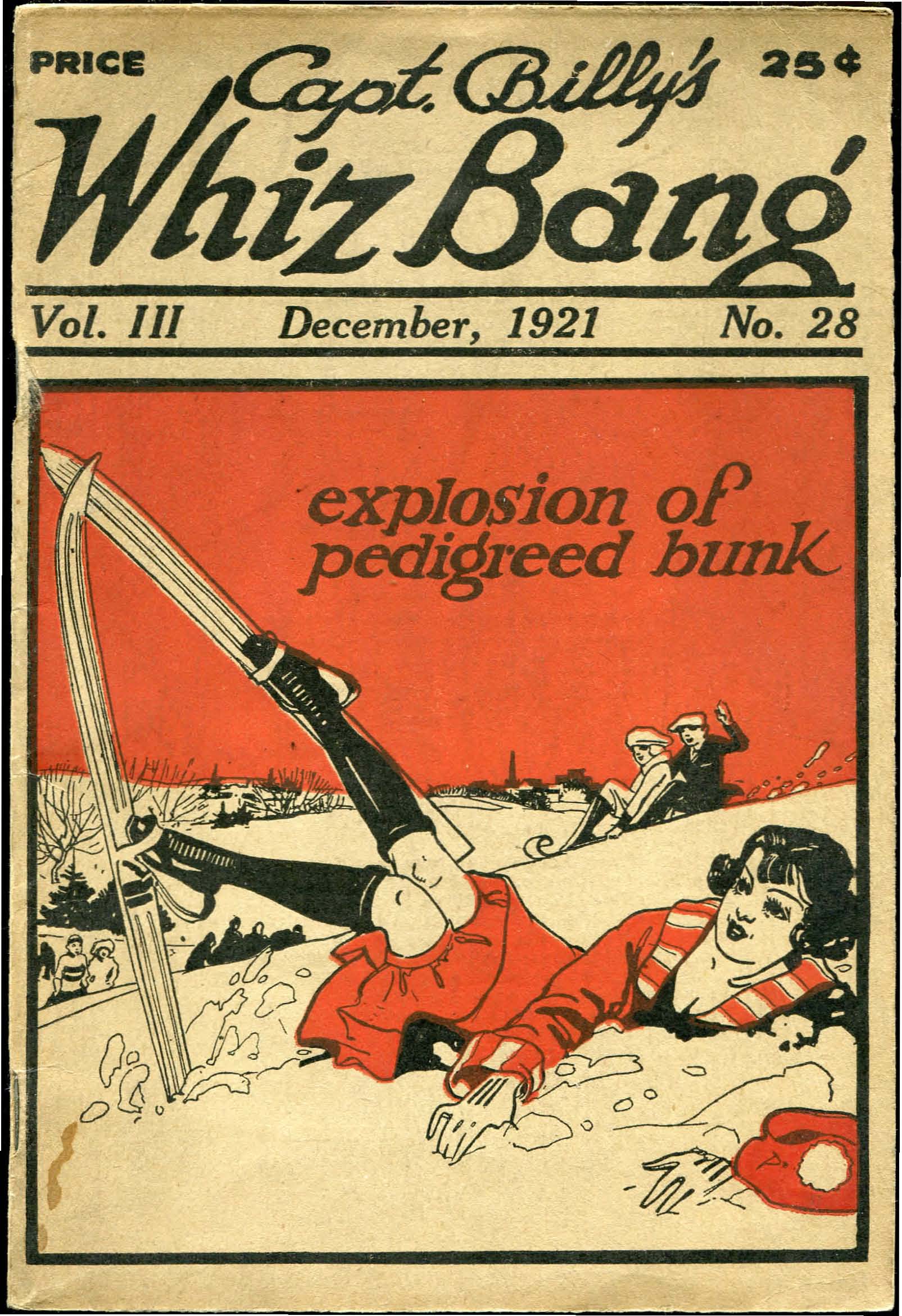 Read online Captain Billy's Whiz Bang comic -  Issue #28 - 1
