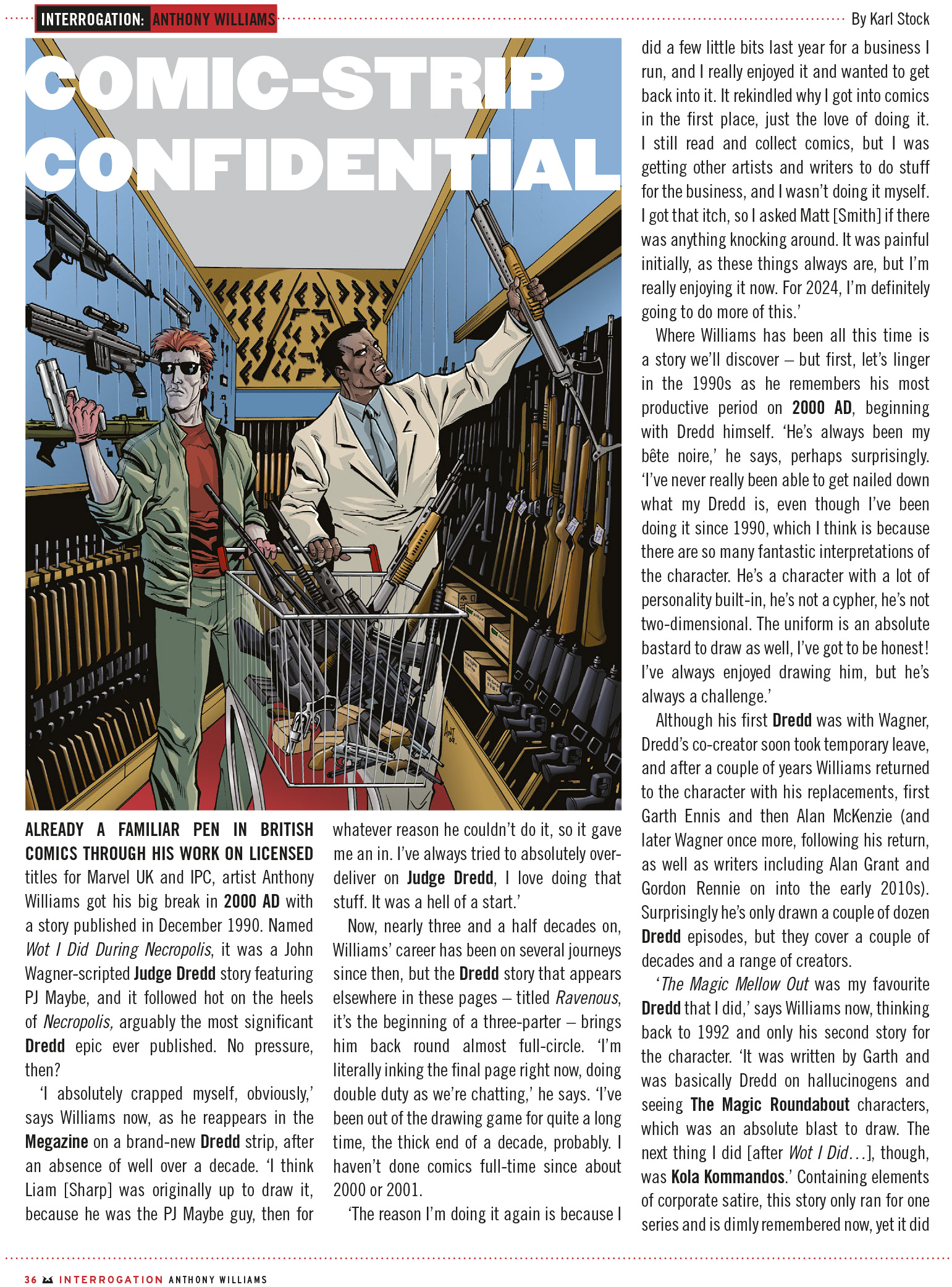 Read online Judge Dredd Megazine (Vol. 5) comic -  Issue #464 - 38