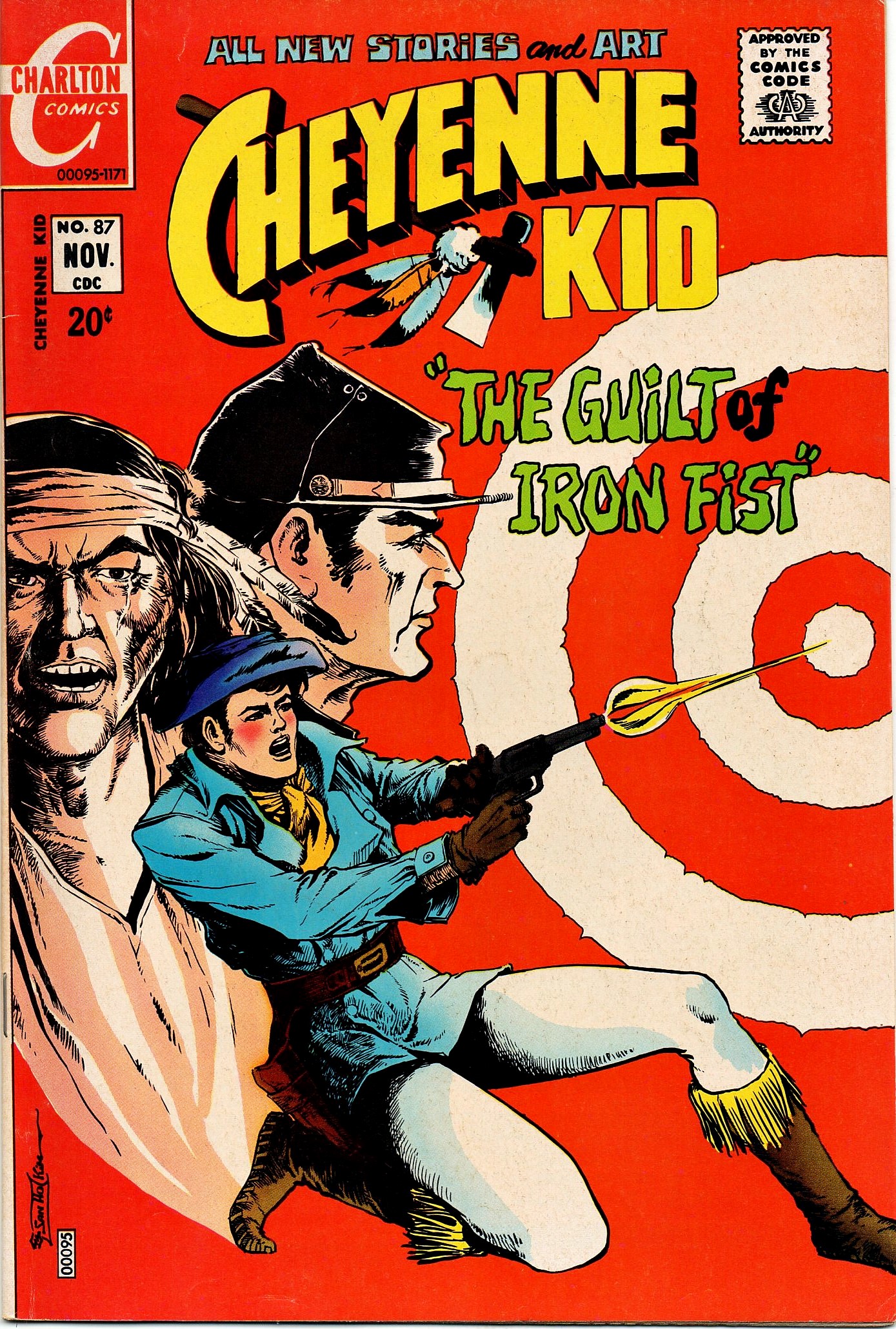 Read online Cheyenne Kid comic -  Issue #87 - 1