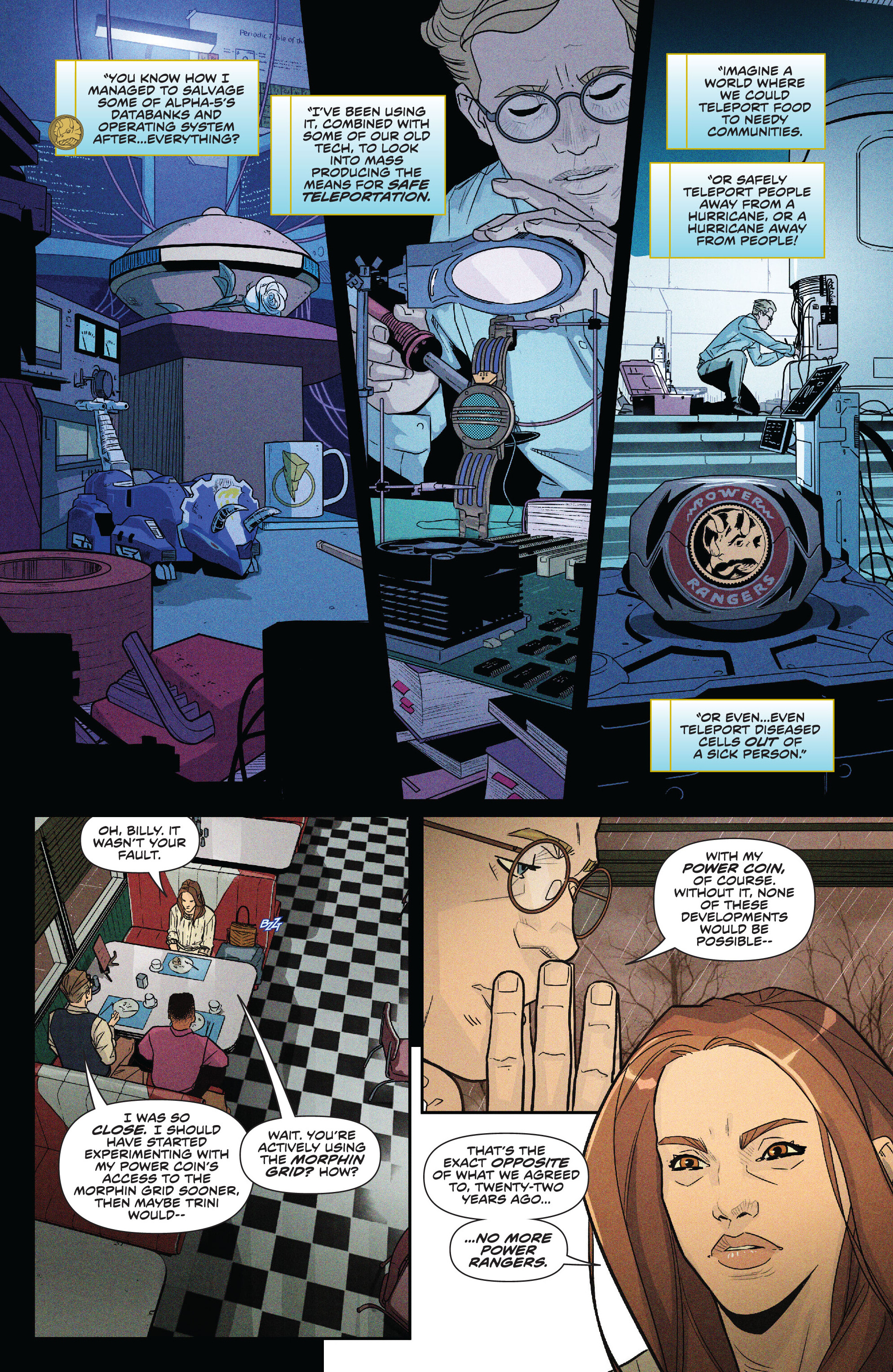 Read online Mighty Morphin Power Rangers: The Return comic -  Issue #1 - 16