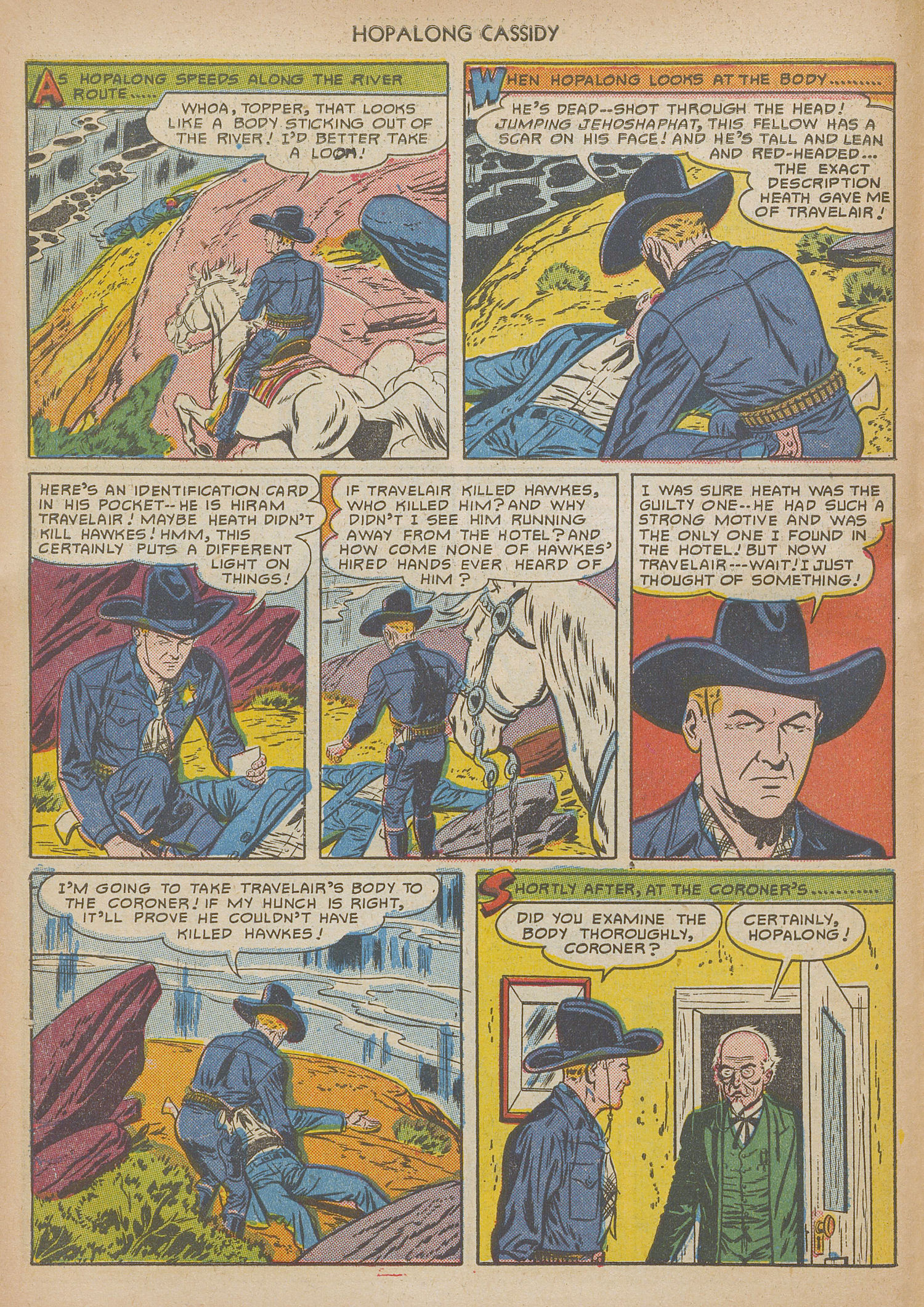 Read online Hopalong Cassidy comic -  Issue #51 - 10