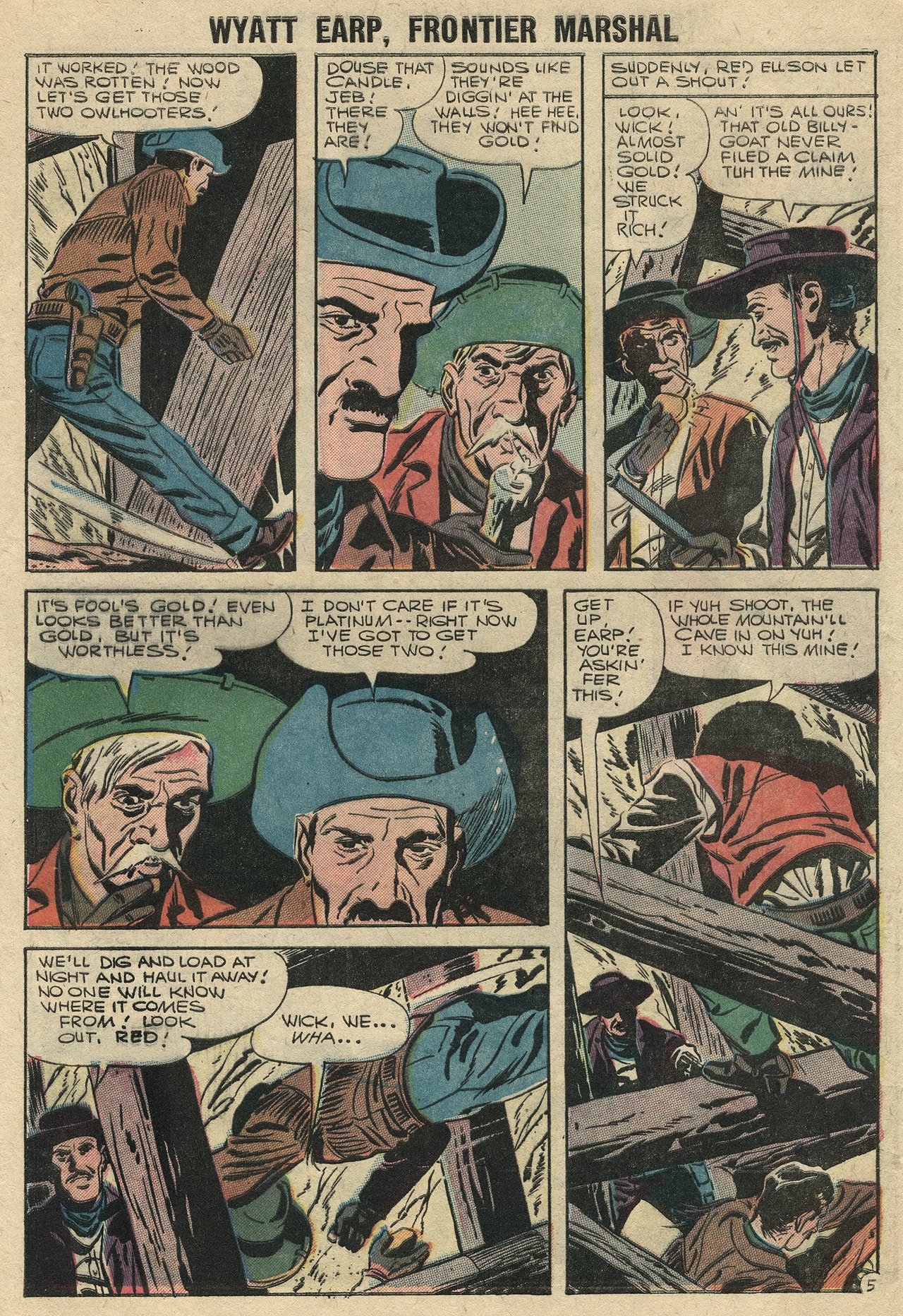 Read online Wyatt Earp Frontier Marshal comic -  Issue #14 - 8
