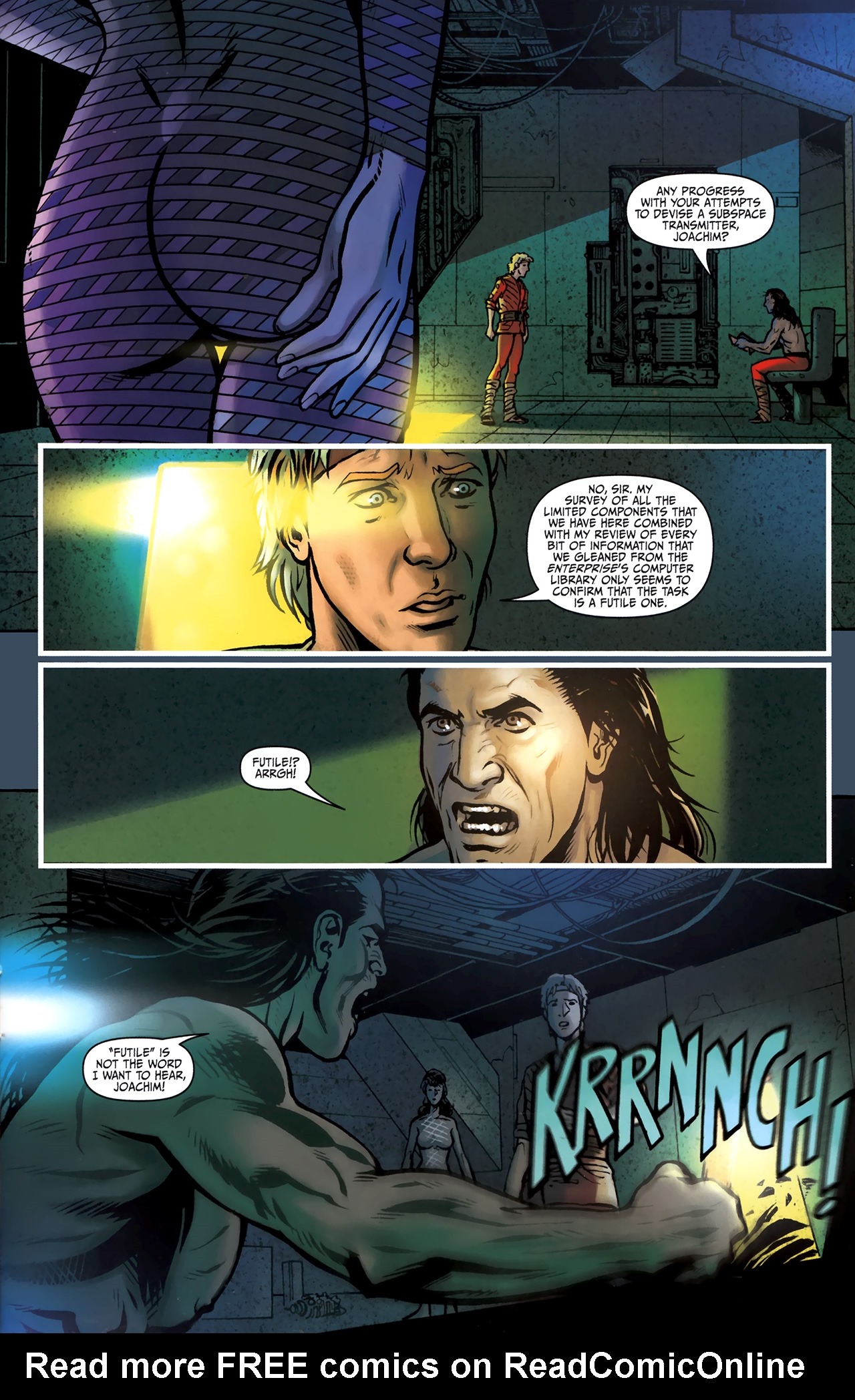 Read online Star Trek: Khan Ruling in Hell comic -  Issue #2 - 23