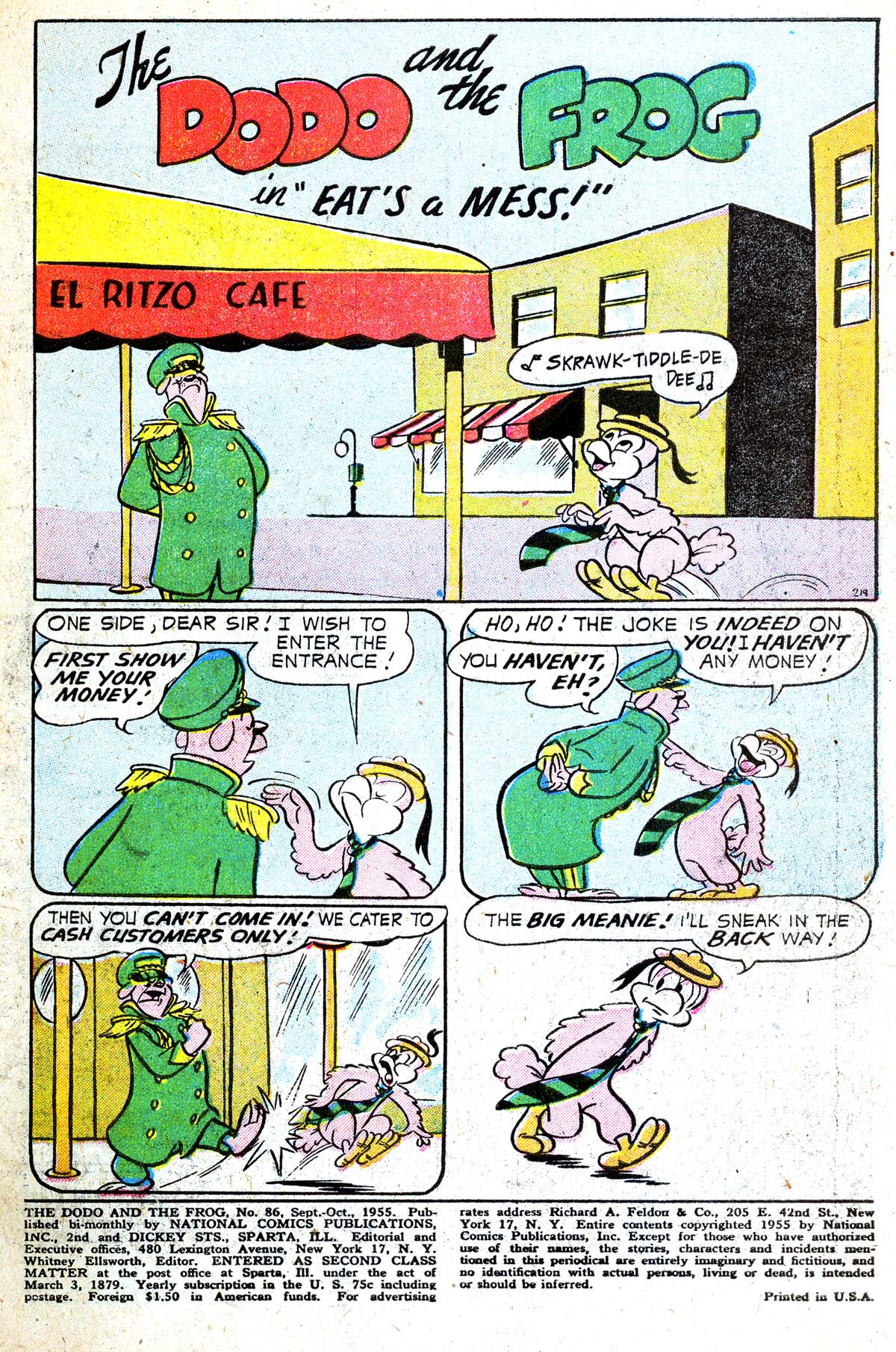 Read online Dodo and The Frog comic -  Issue #86 - 3