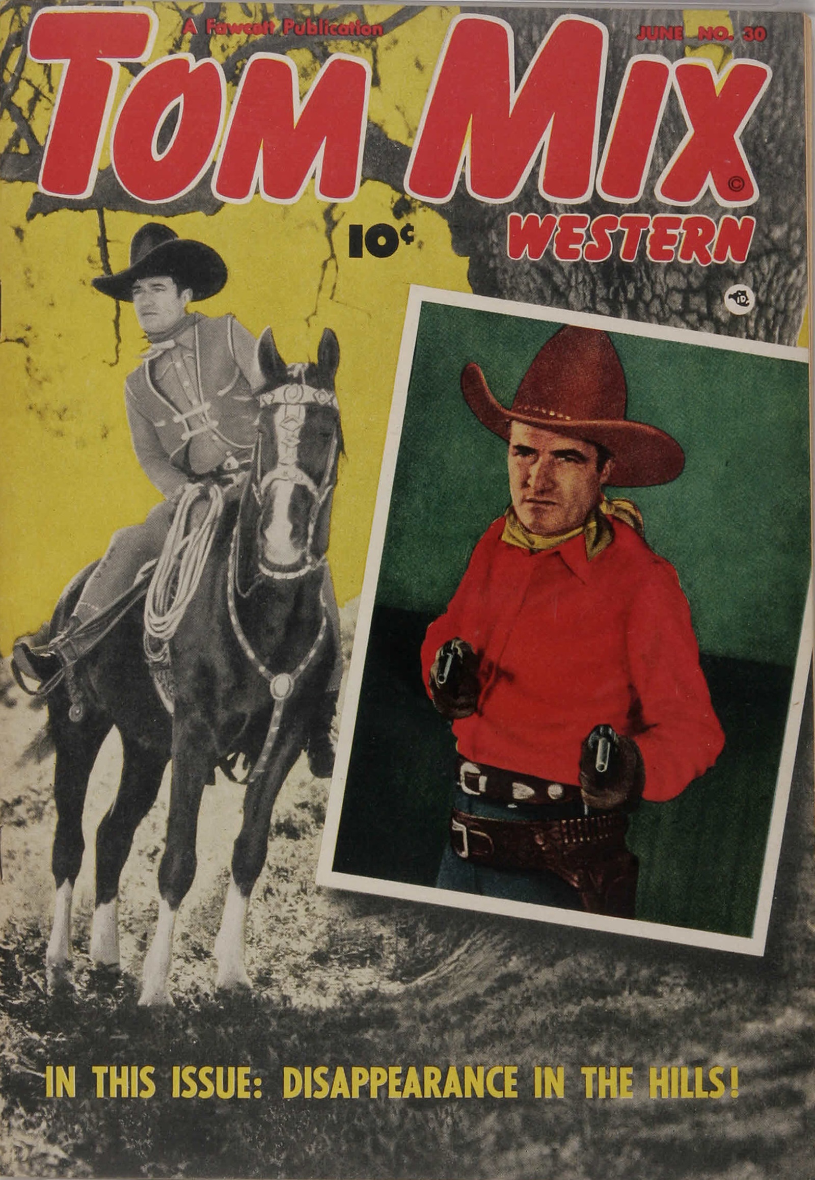Read online Tom Mix Western (1948) comic -  Issue #30 - 1