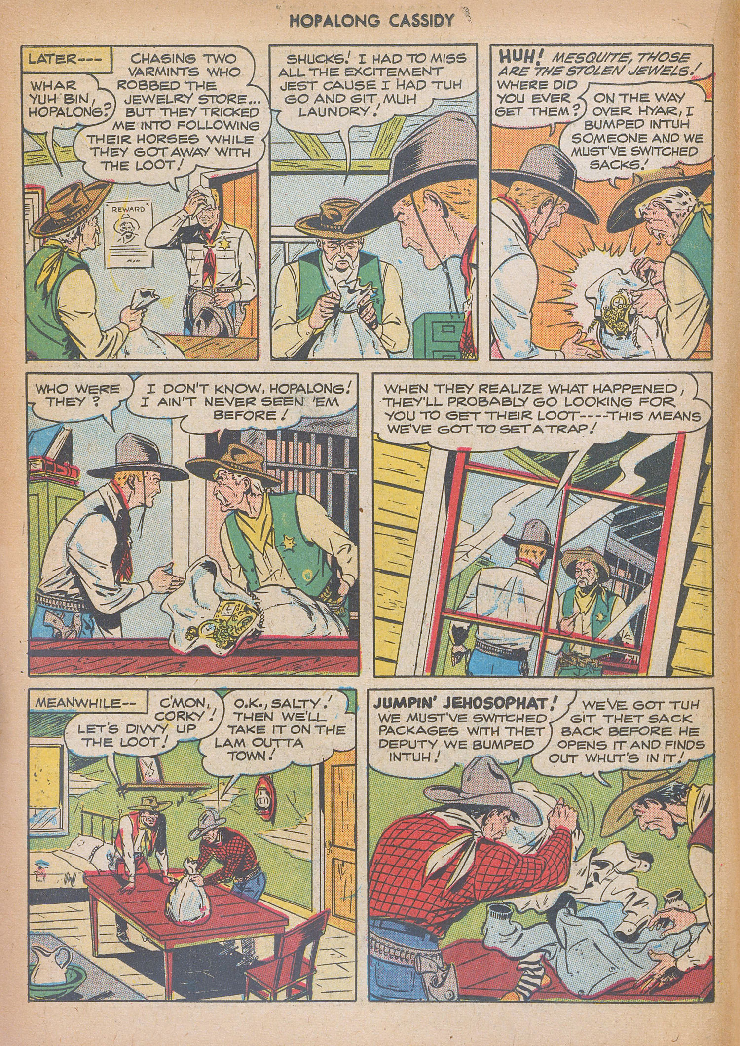 Read online Hopalong Cassidy comic -  Issue #17 - 18