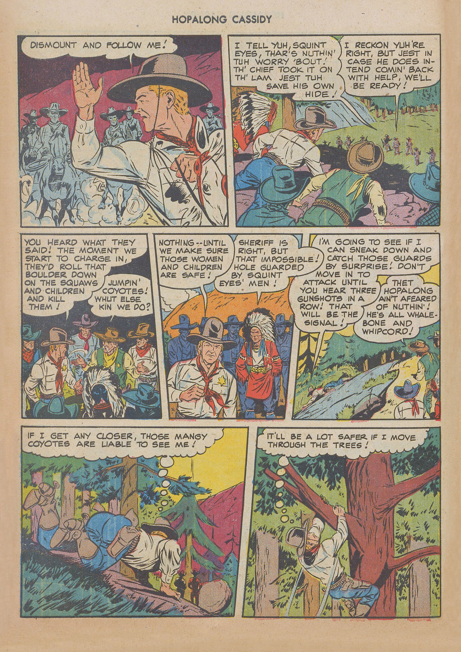 Read online Hopalong Cassidy comic -  Issue #25 - 8