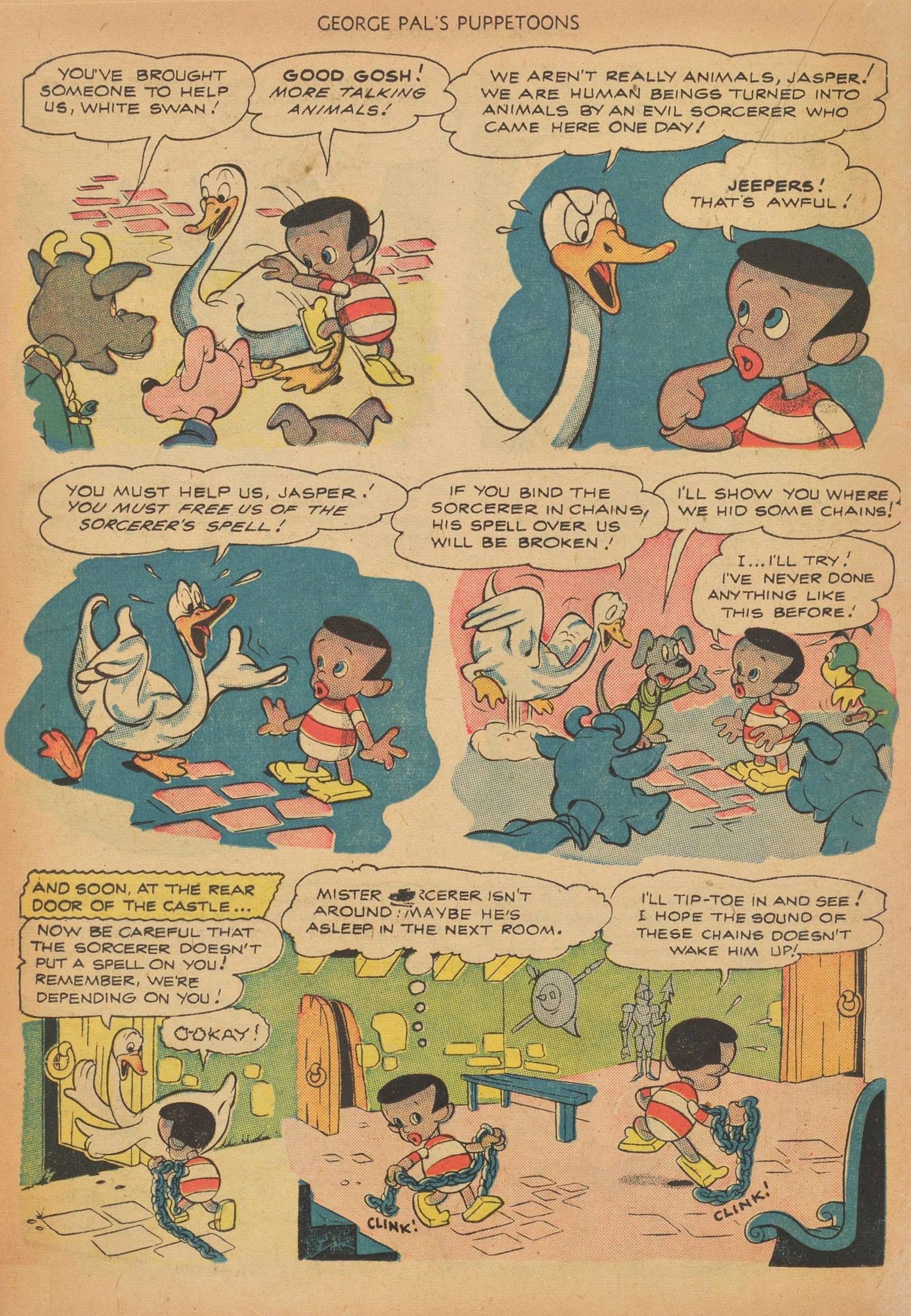 Read online George Pal's Puppetoons comic -  Issue #19 - 20