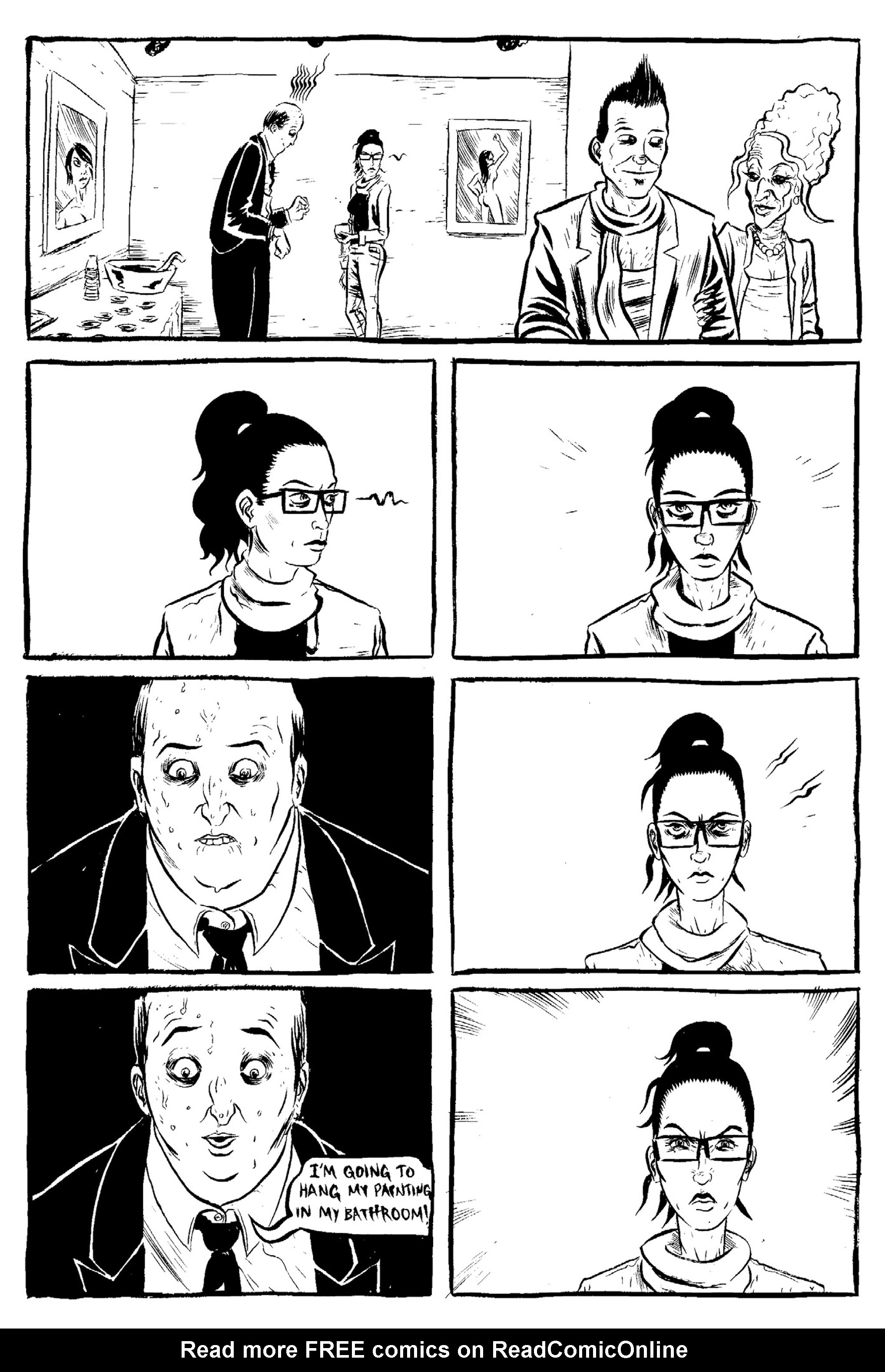 Read online Tyranny of The Muse comic -  Issue #3 - 9
