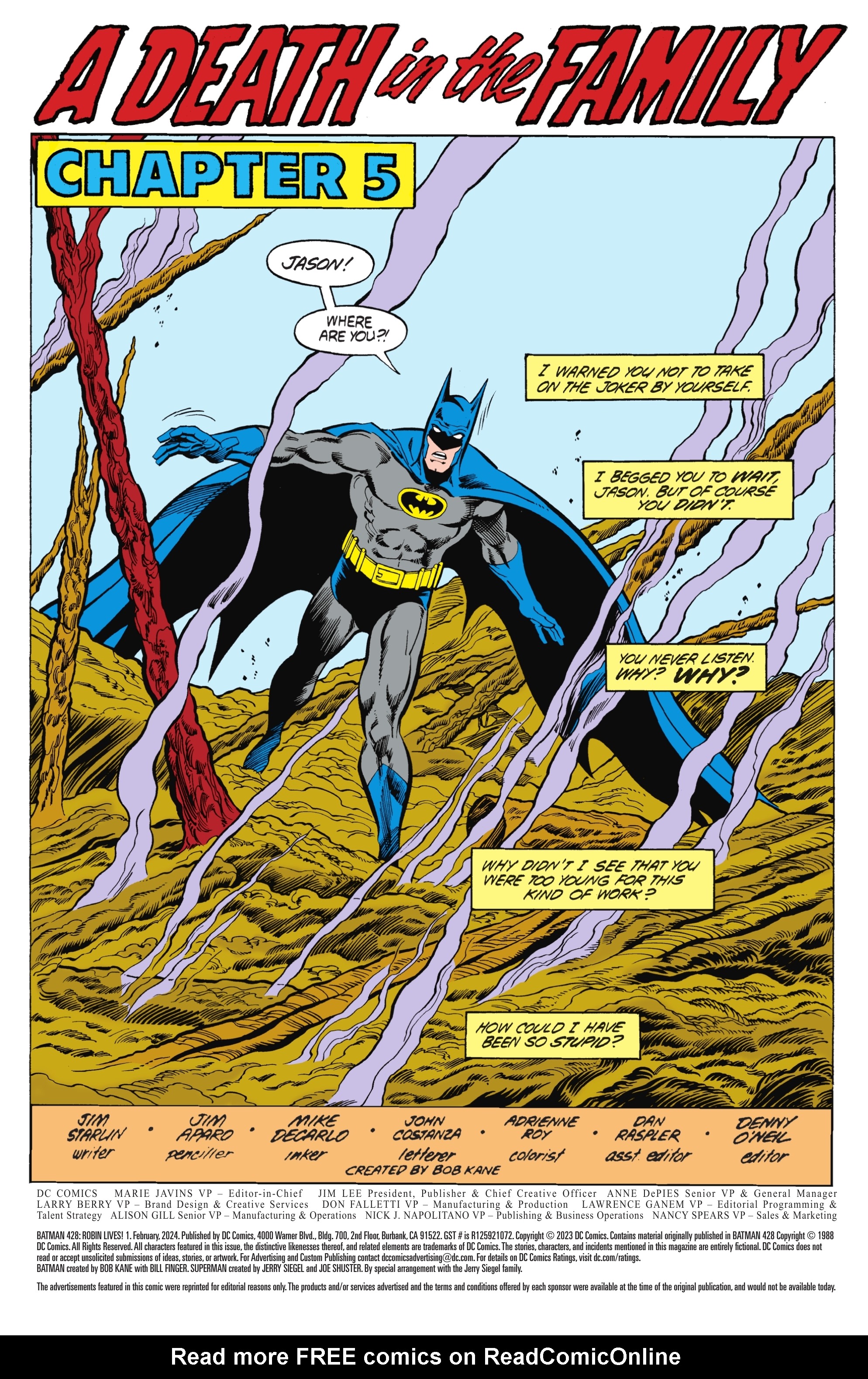 Read online Batman #428: Robin Lives! comic -  Issue #428: Robin Lives! Full - 3