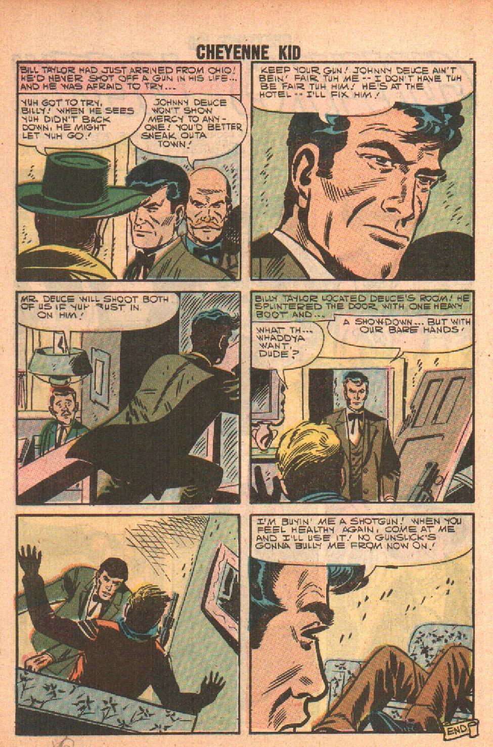 Read online Cheyenne Kid comic -  Issue #11 - 10