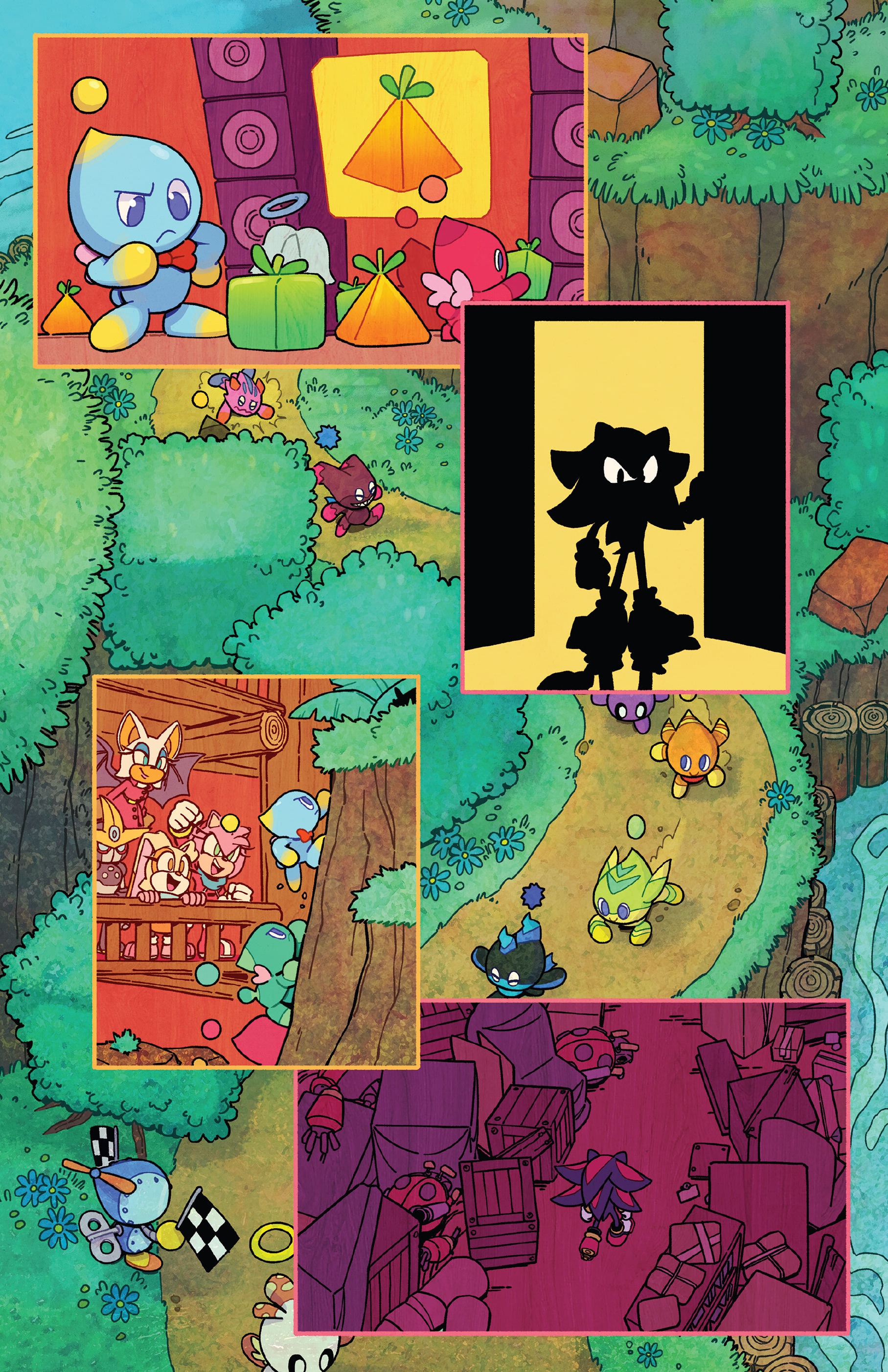 Read online Sonic the Hedgehog: Sonic & Tails: Best Buds Forever comic -  Issue # TPB - 57