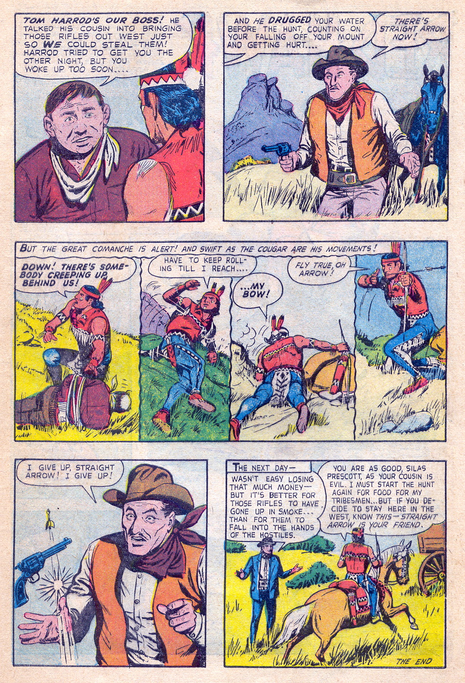 Read online Straight Arrow comic -  Issue #50 - 9