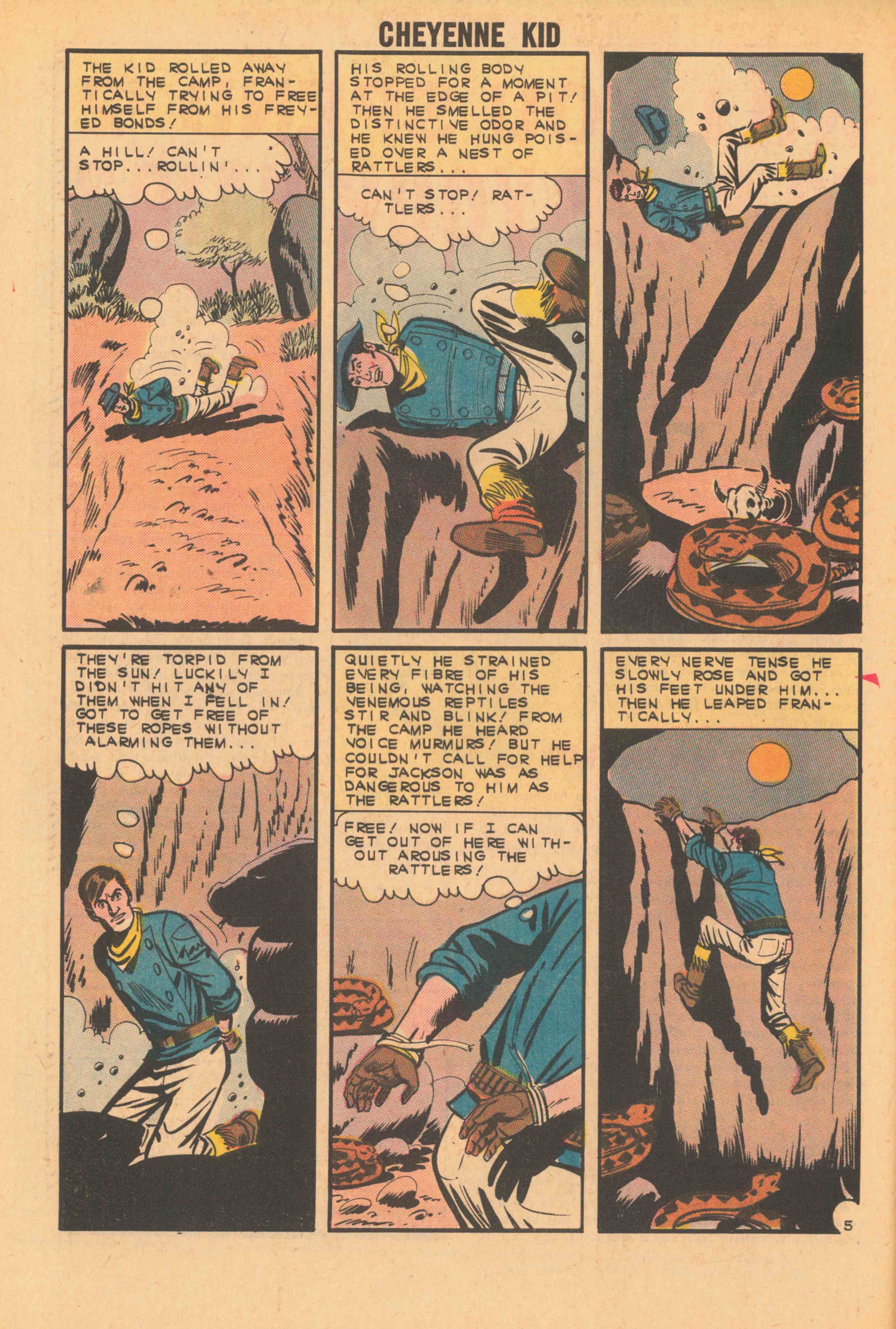 Read online Cheyenne Kid comic -  Issue #38 - 32