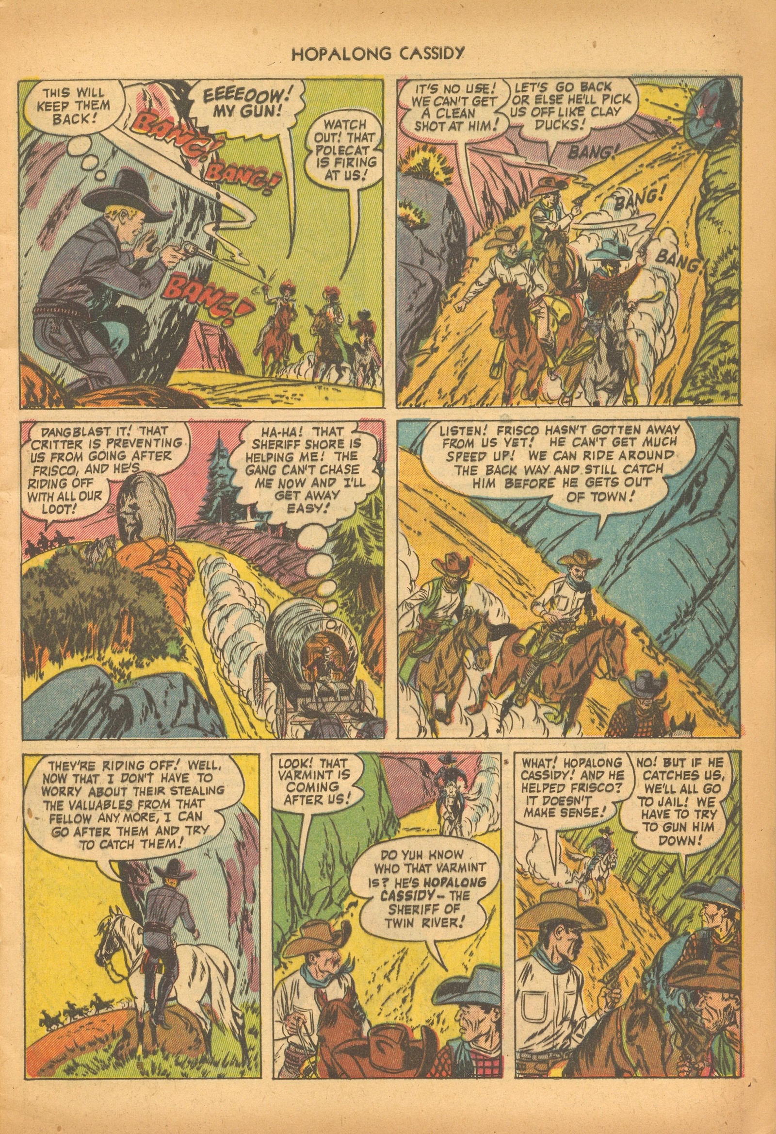 Read online Hopalong Cassidy comic -  Issue #72 - 5