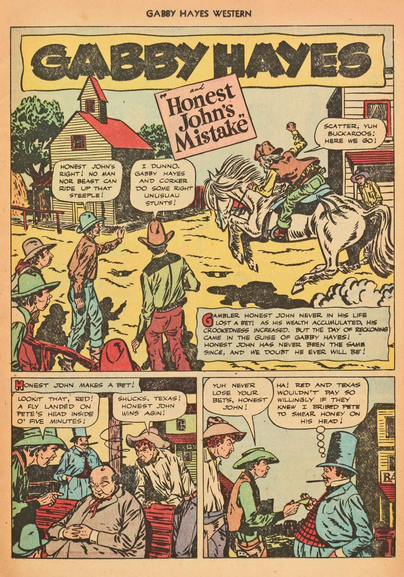 Read online Gabby Hayes Western comic -  Issue #8 - 13