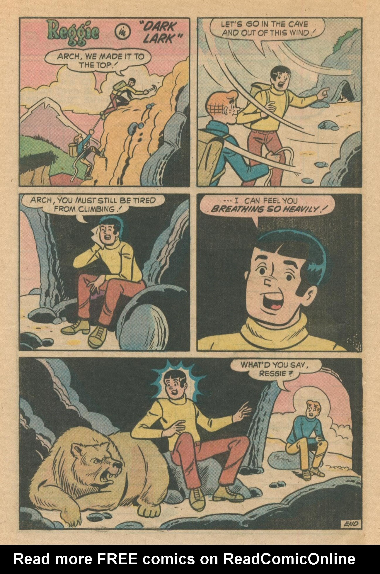 Read online Reggie's Wise Guy Jokes comic -  Issue #33 - 32