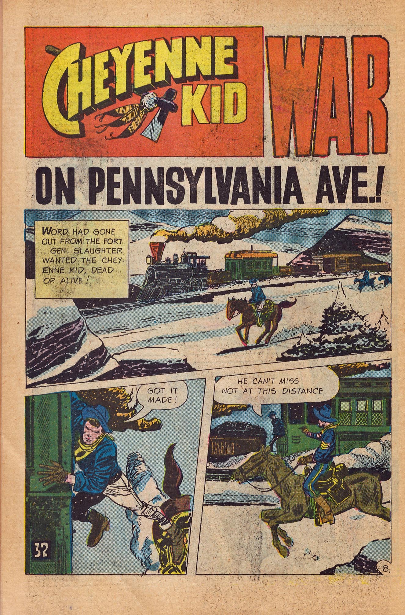 Read online Cheyenne Kid comic -  Issue #68 - 10