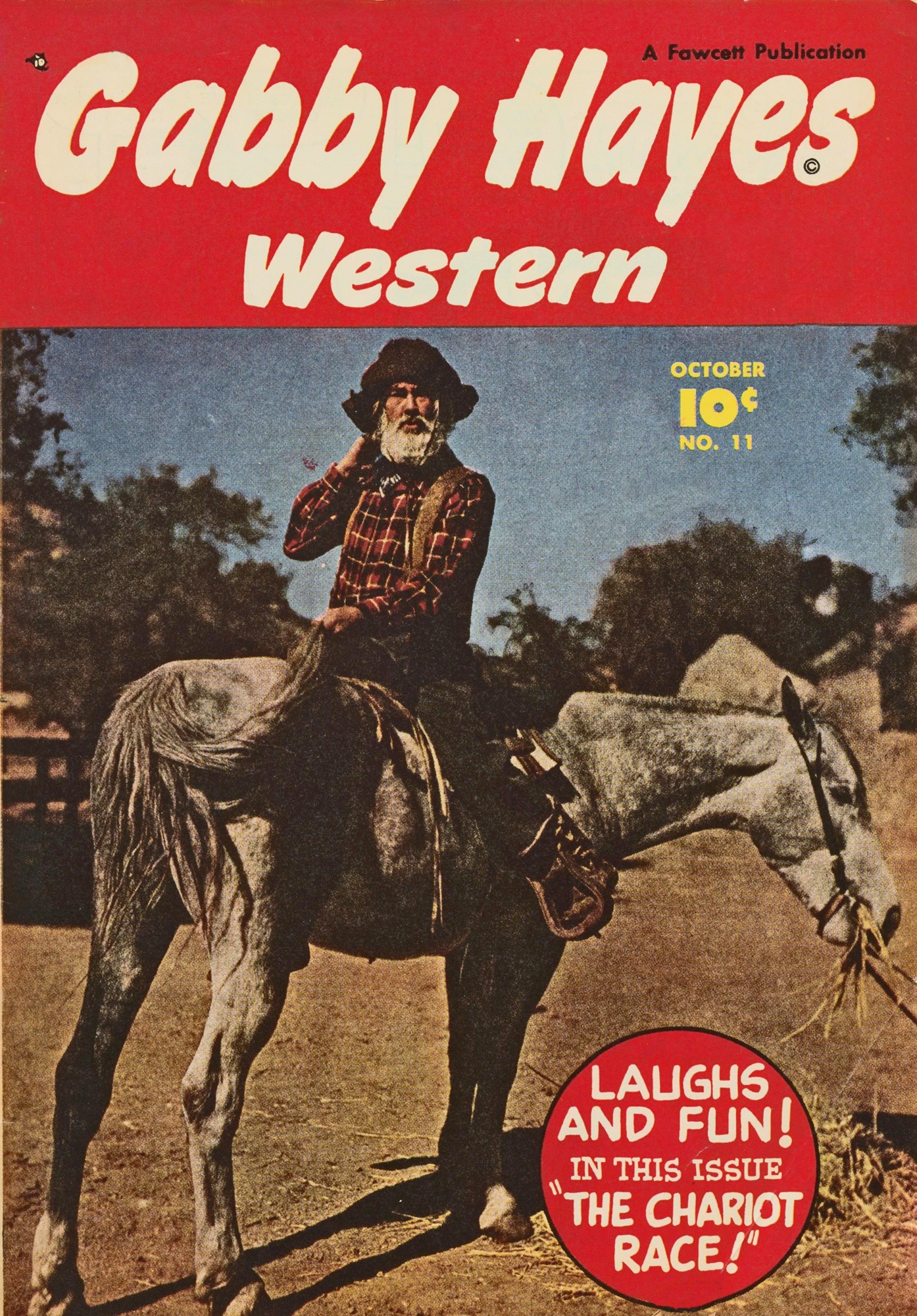 Read online Gabby Hayes Western comic -  Issue #11 - 1