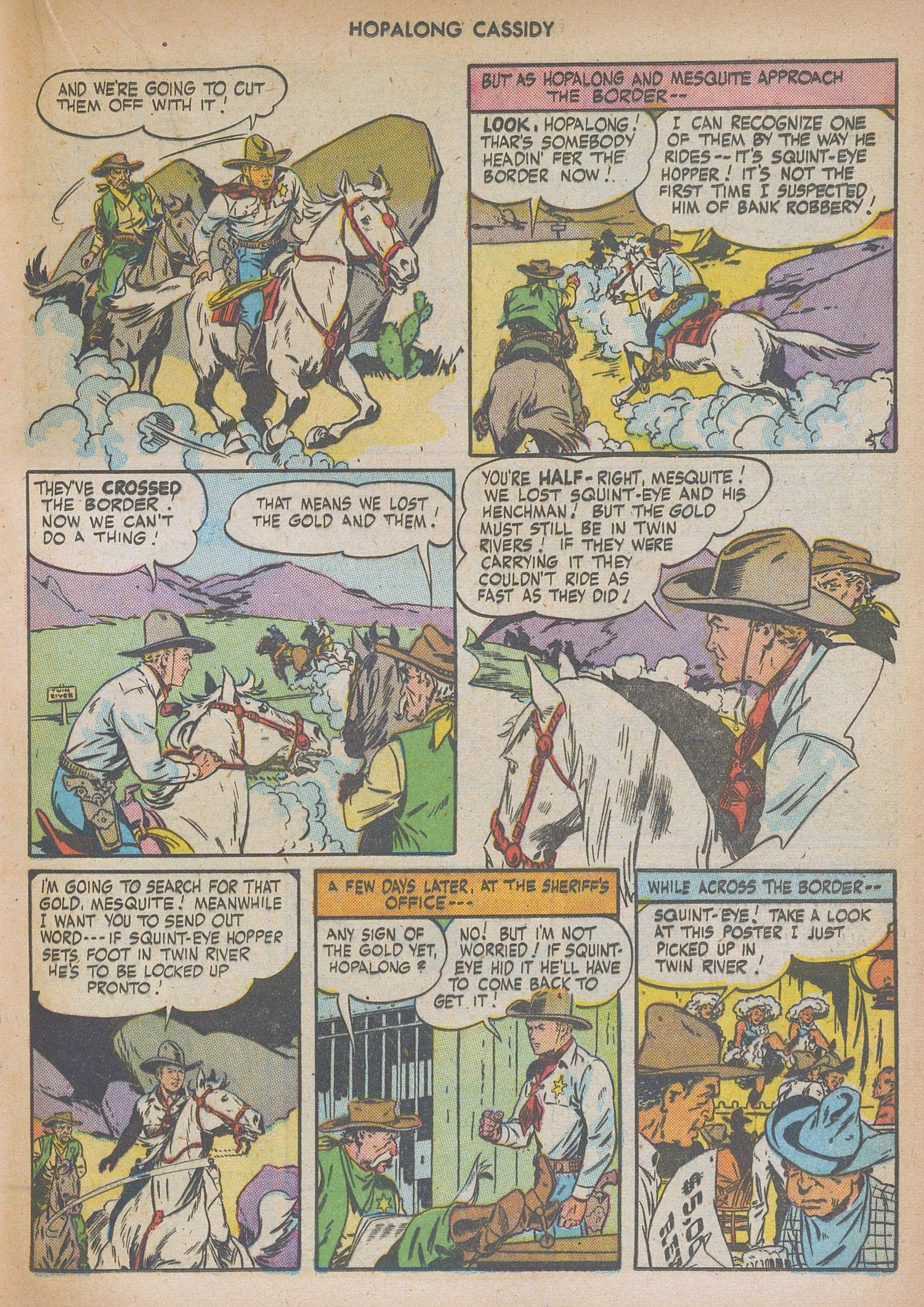 Read online Hopalong Cassidy comic -  Issue #6 - 27