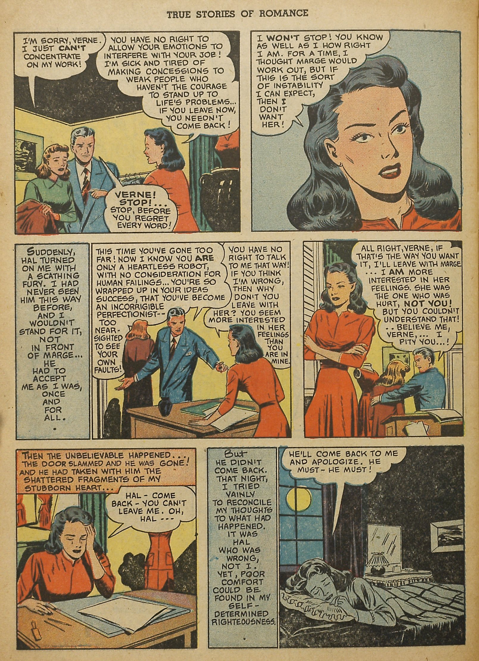 Read online True Stories of Romance comic -  Issue #3 - 32